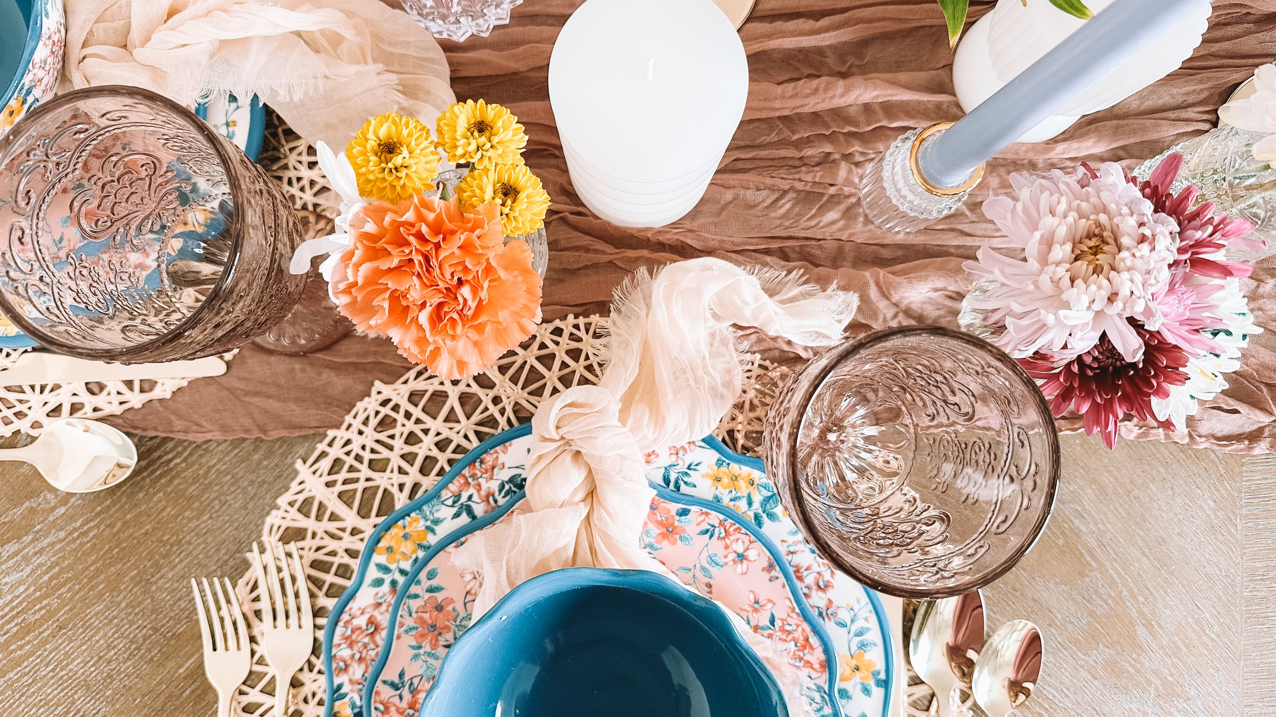 Easter Brunch-Baby Shower-Mother's Day Table Ideas