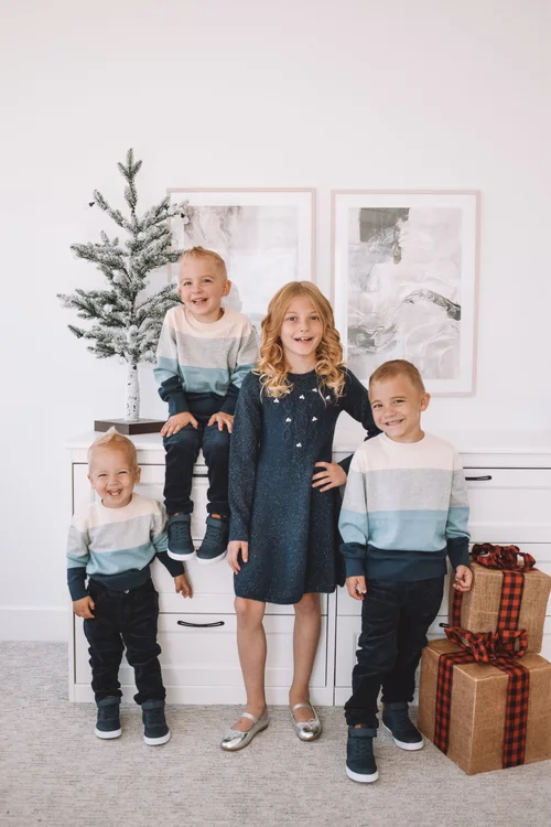 sibling holiday dresses Kids Outfits Collection:Blossom Season