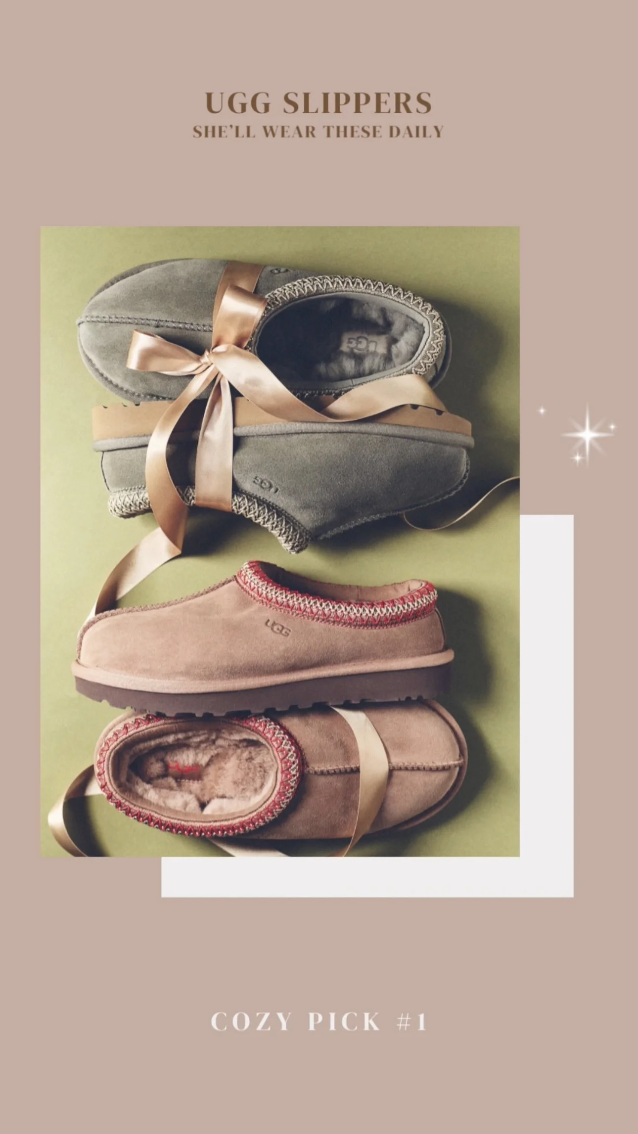 Ugg Slippers Cozy Gift