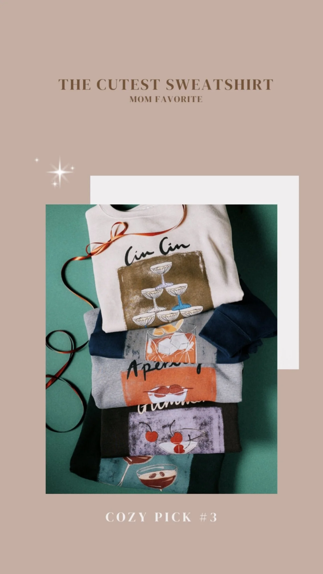 Cozy Mom Gift Sweatshirt