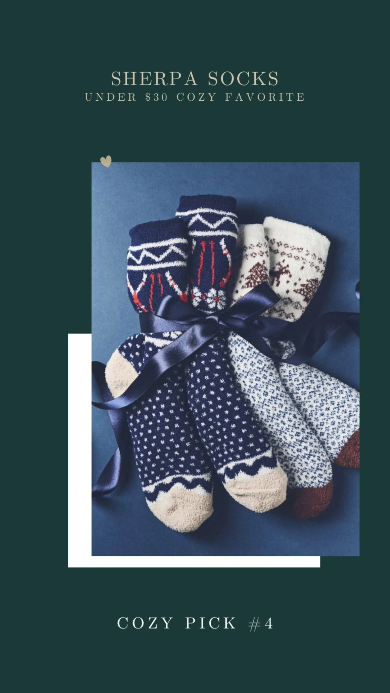 Sherpa Socks Cozy Gift