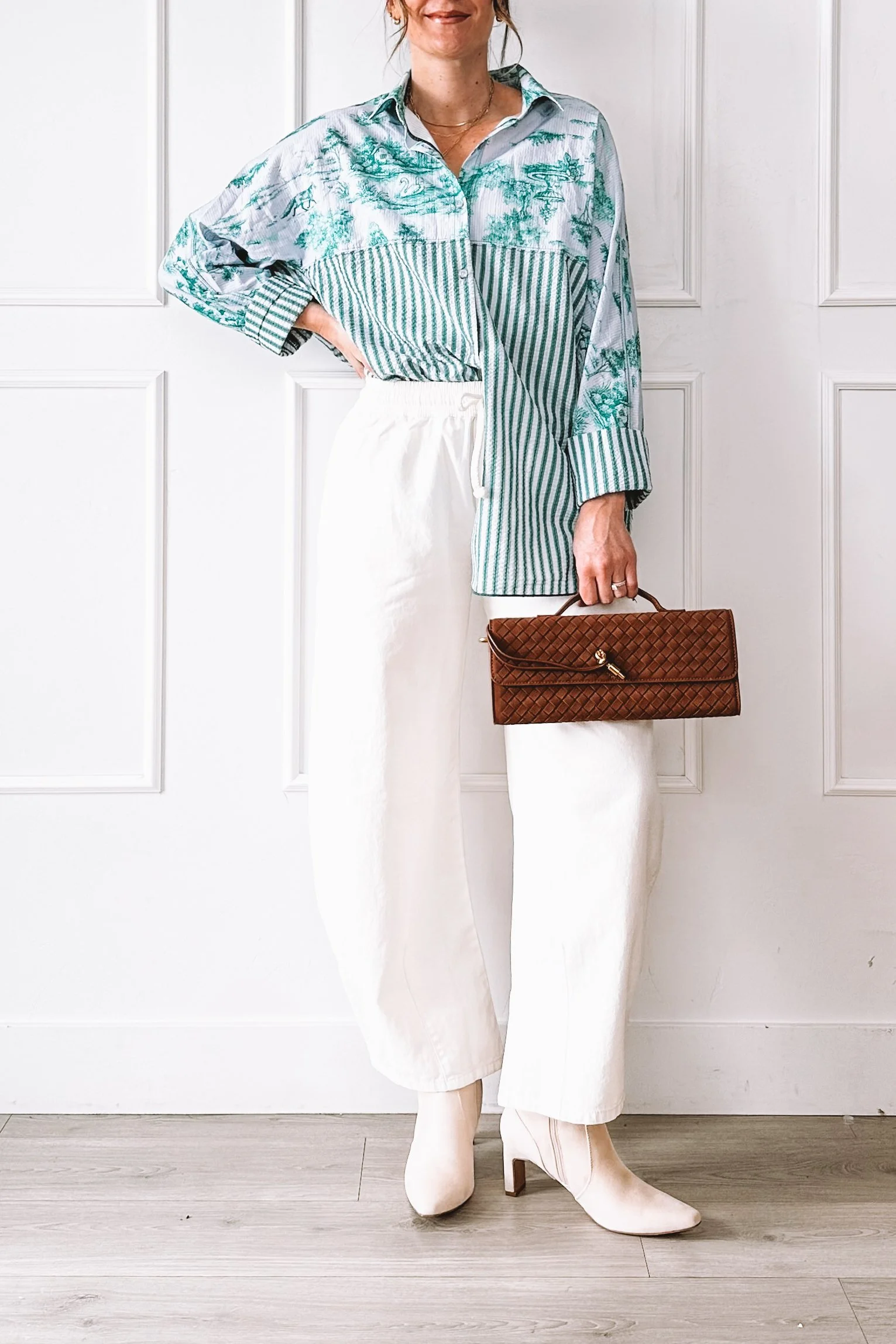 Wearing Pajamas in Public (But Make It Chic): How I Styled a Pajama Top with Heels