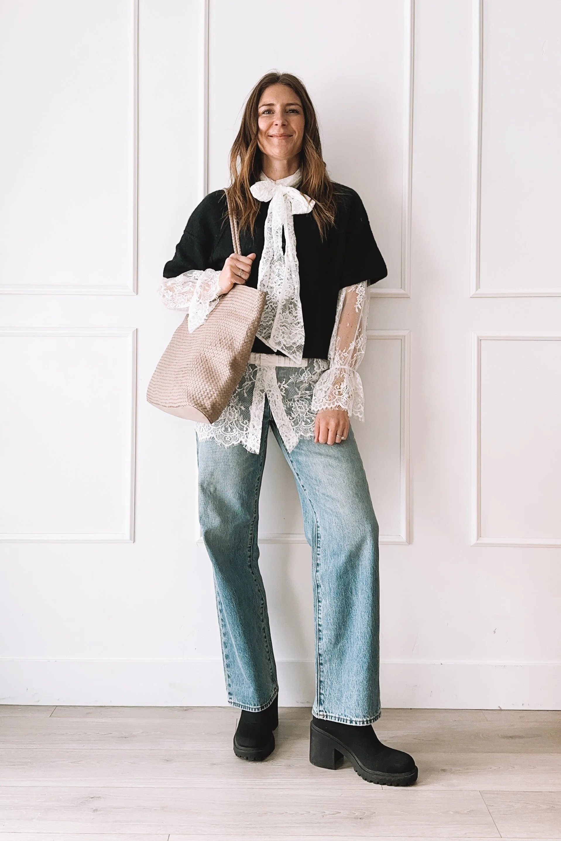 Layered Outfit Example Showing How Styling Changes a Look