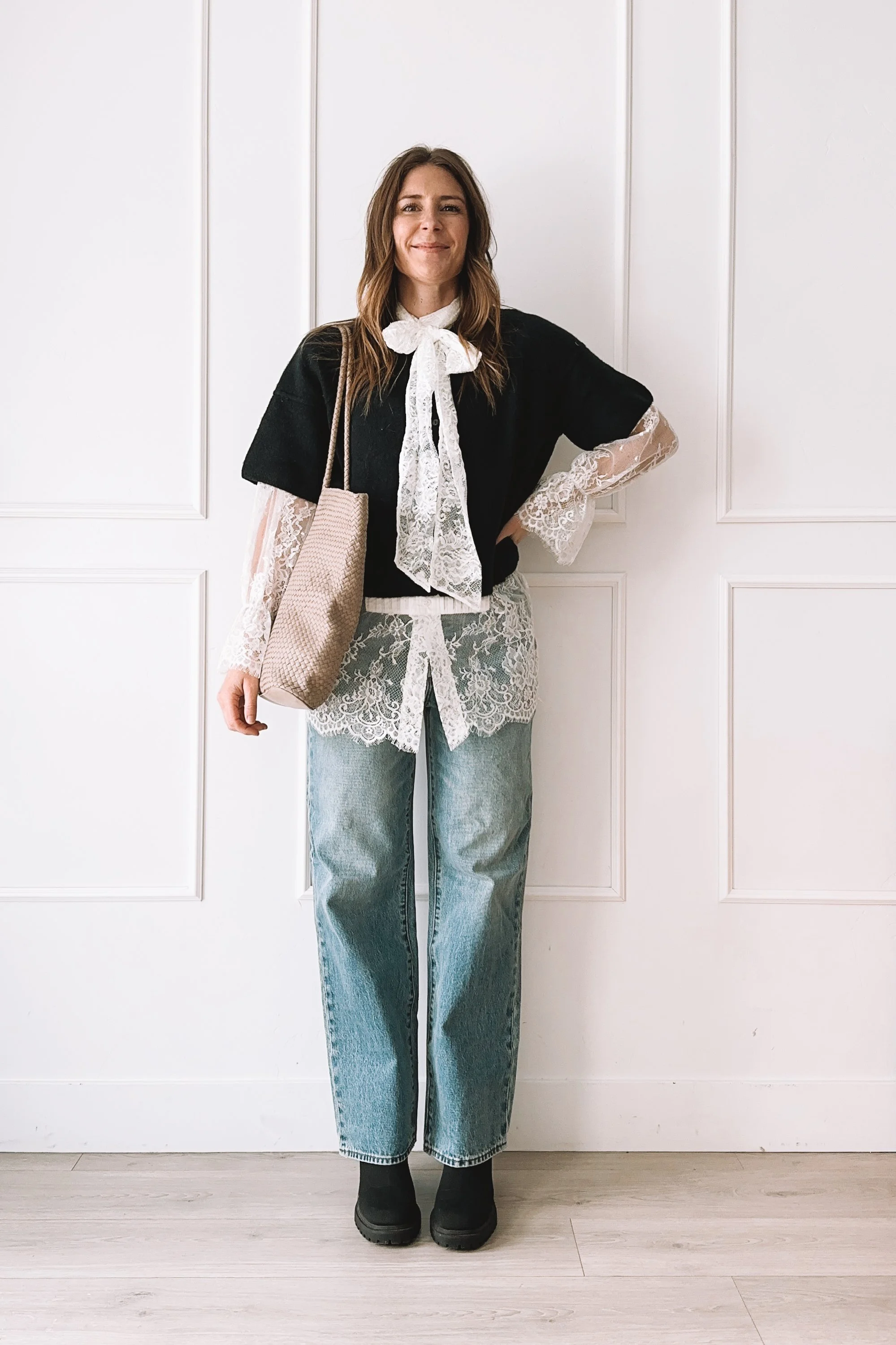 Layered Outfit Example Showing How Styling Changes a Look