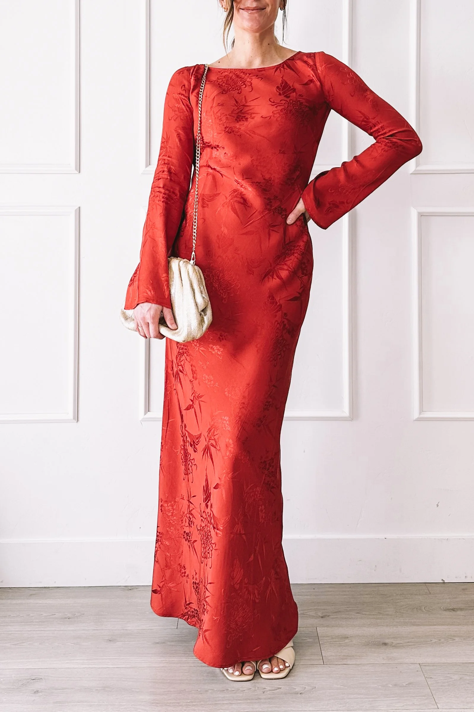 Red Maxi Dress: What I Wear for a Fancy Valentine’s Day Dinner Date