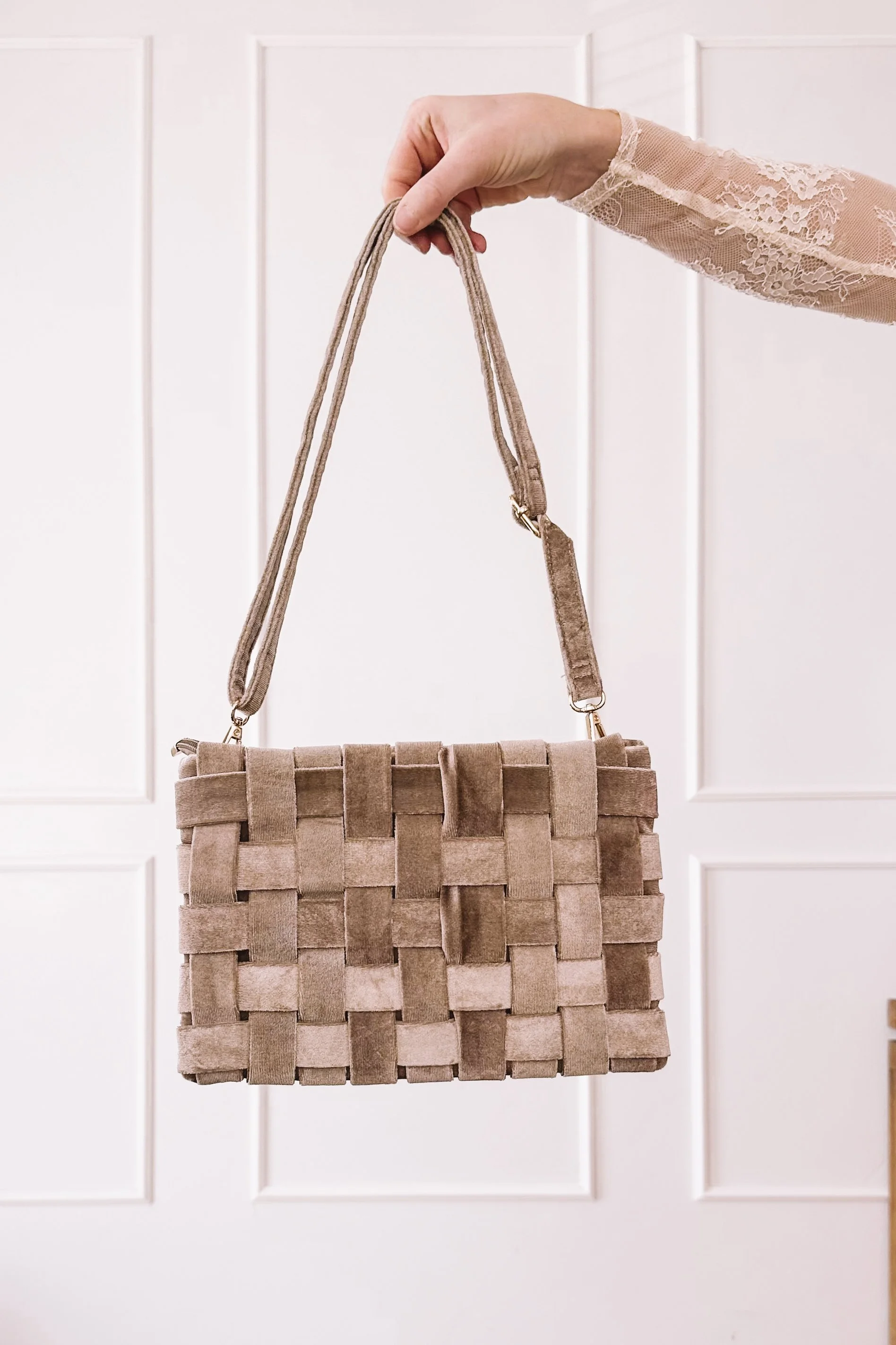 Ivory Lace Top Red Maxi Skirt Valentine's Day Outfit