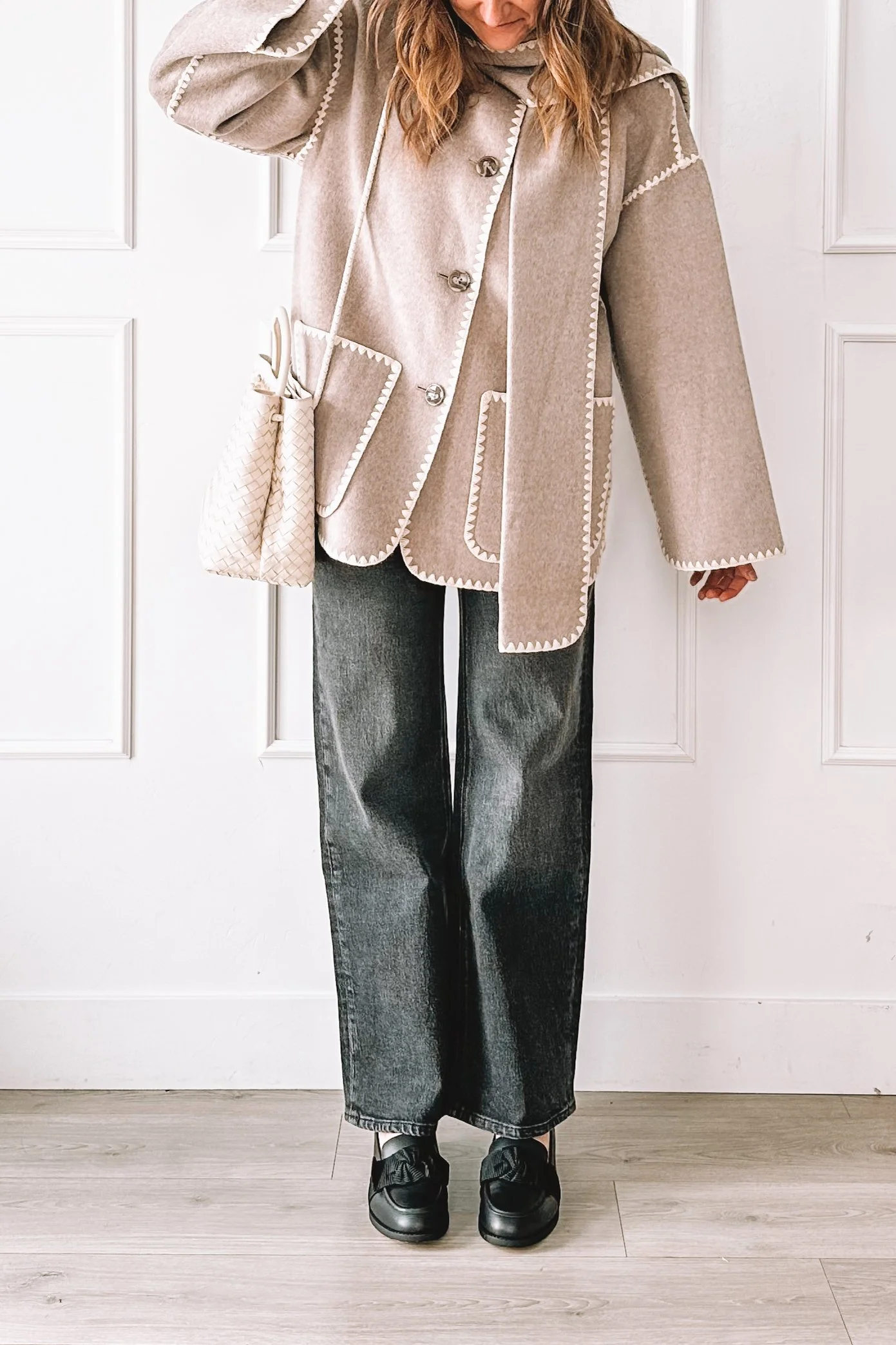 An Everyday Outfit I Actually Wear: A Quince Jacket That Makes Getting Dressed Easy