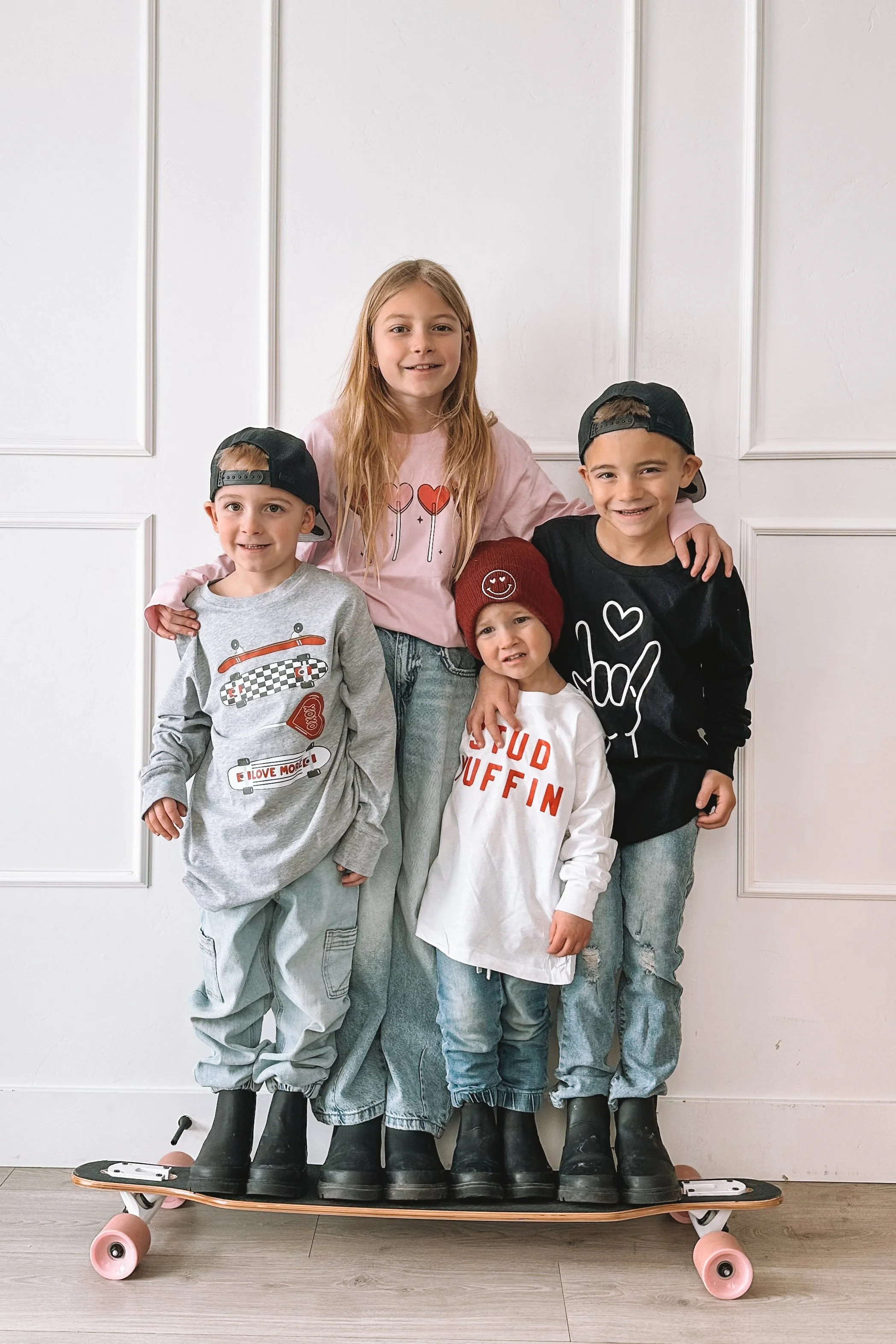 Matching Valentine’s Day Shirts I’ll Actually Wear With My Kids