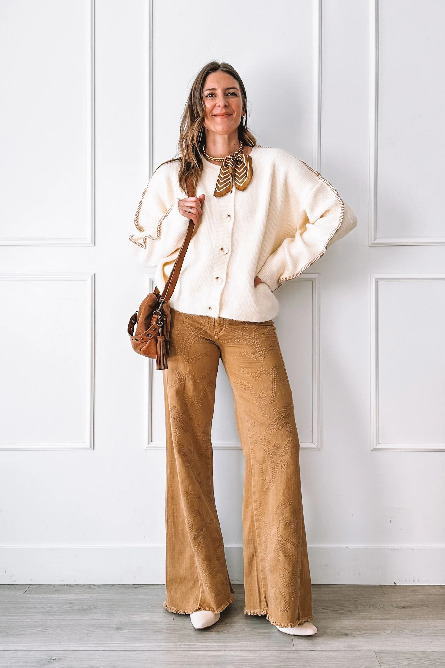 Easy everyday mom outfit Anthropologie look