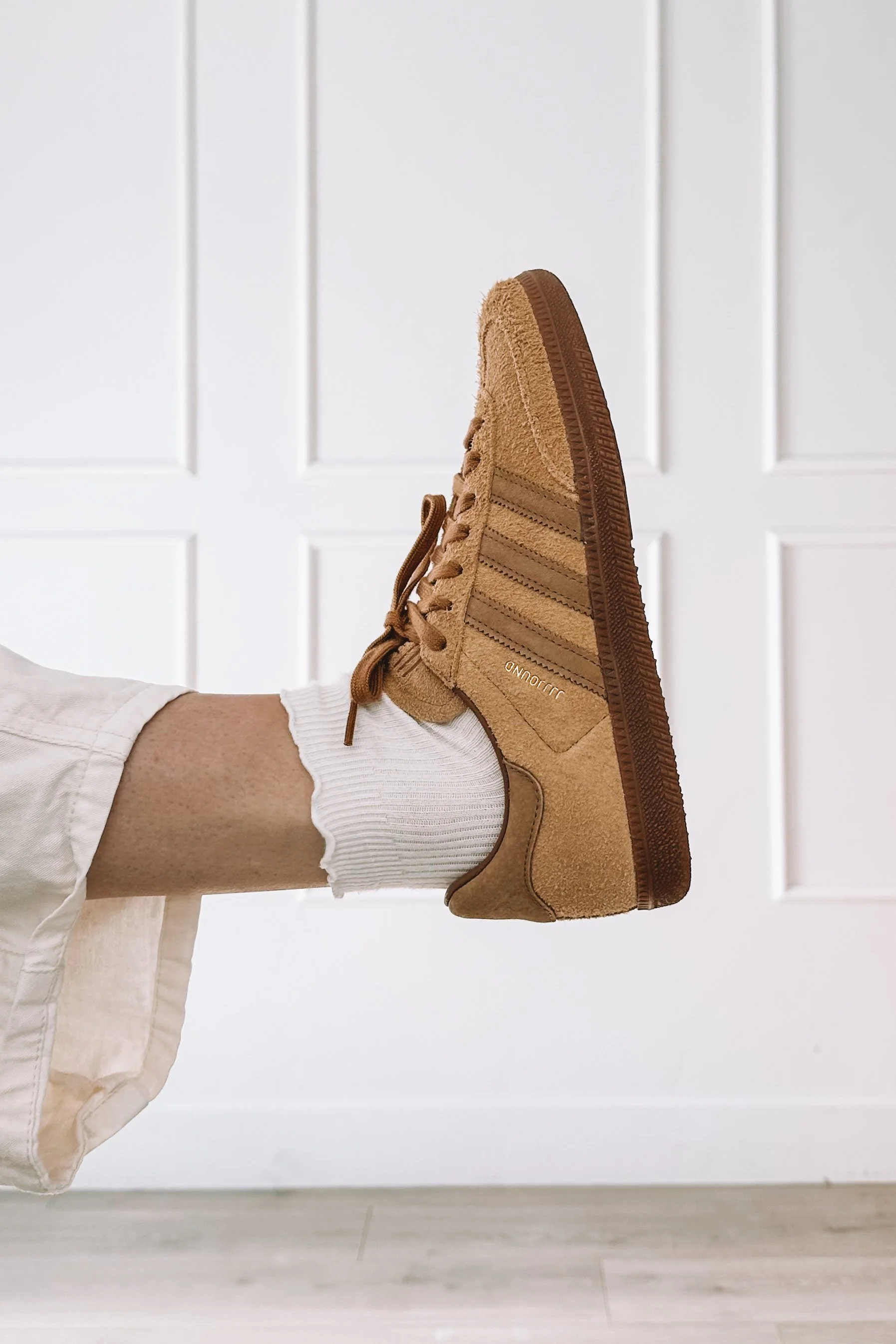 everyday fashion outfit with adidas sneakers