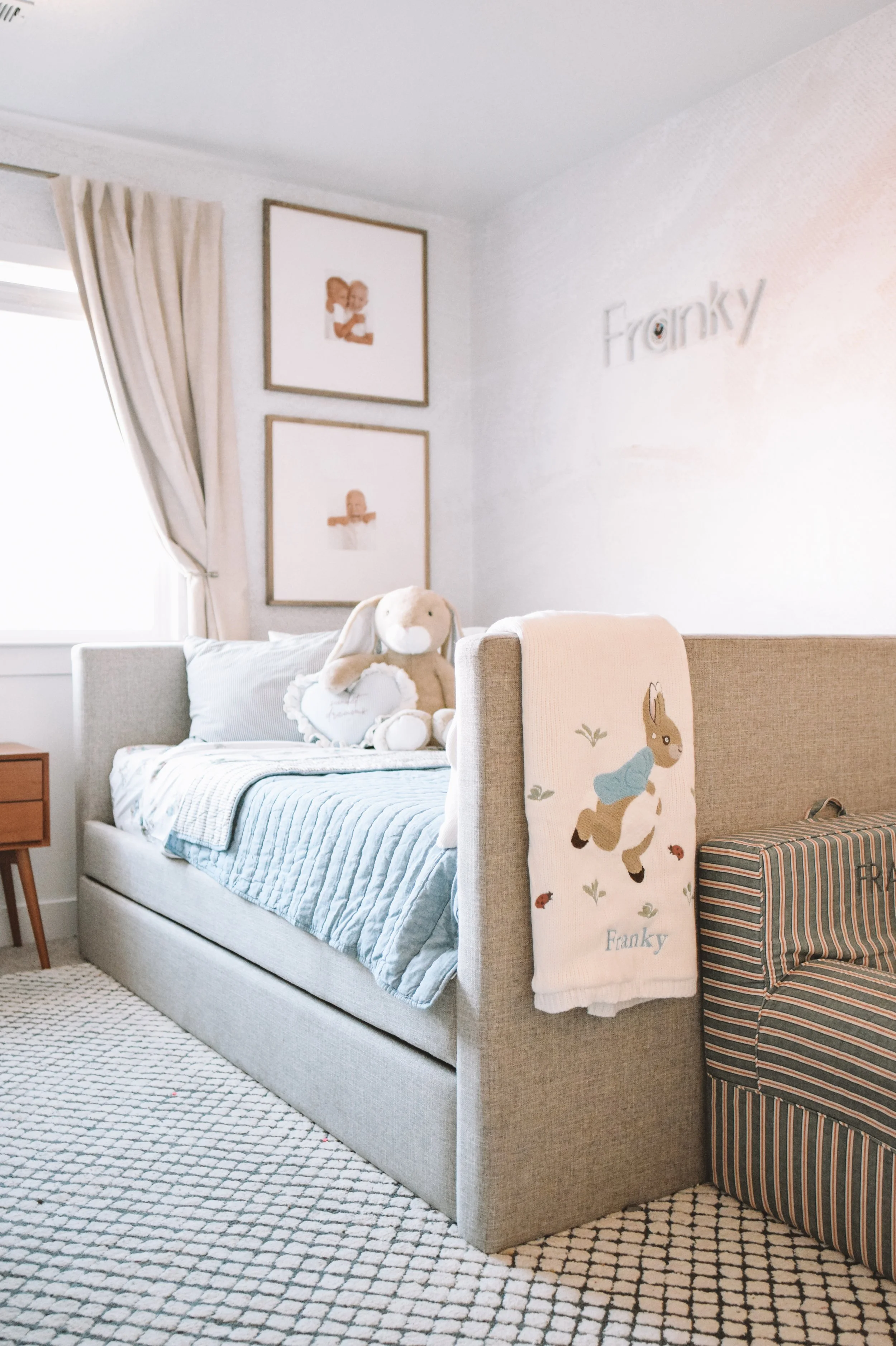 Boys Easter Bedding Ideas for a Shared Bedroom with Pottery Barn Kids
