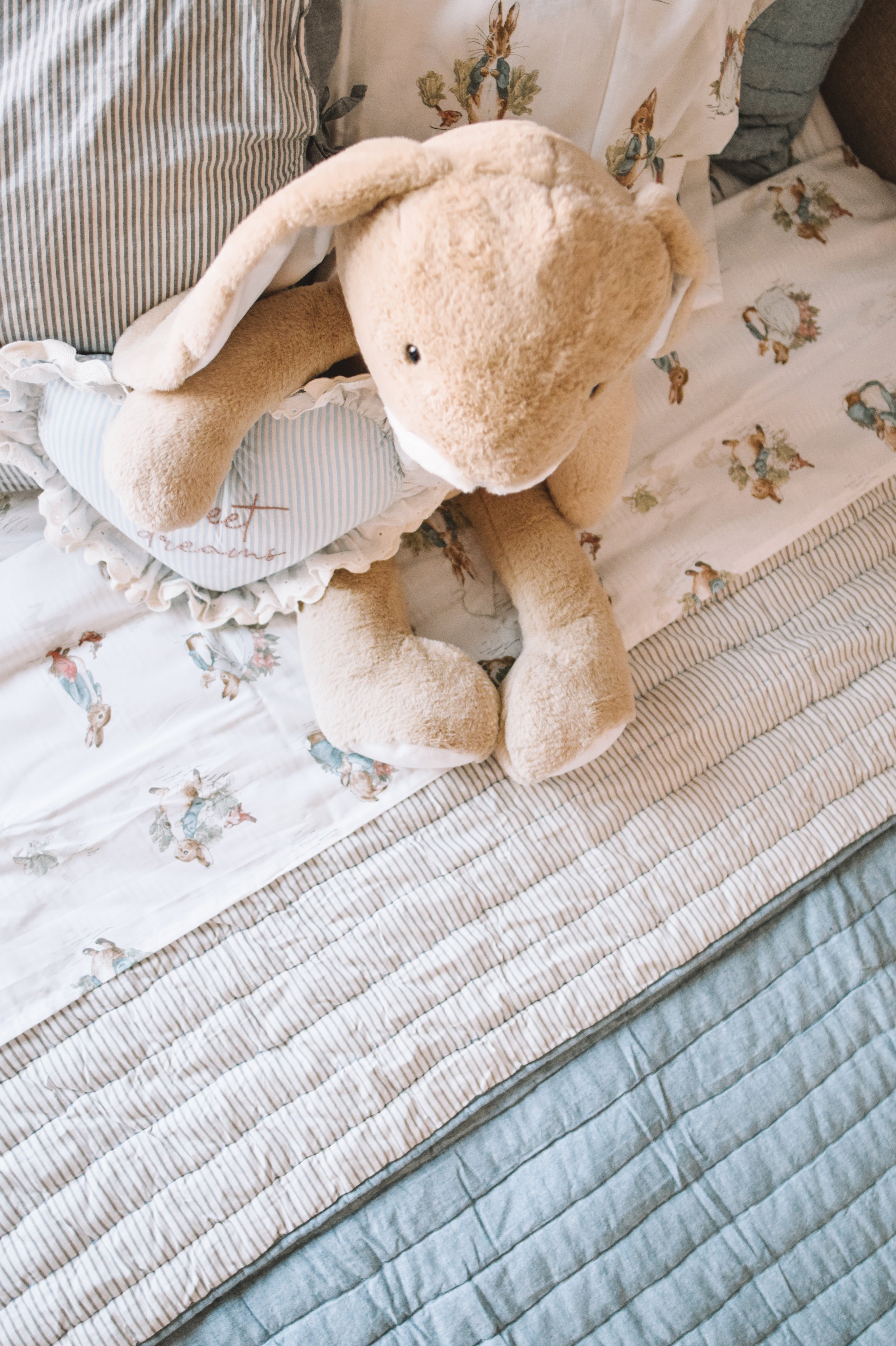 Franky Hayes boys shared Easter bedroom Pottery Barn Kids