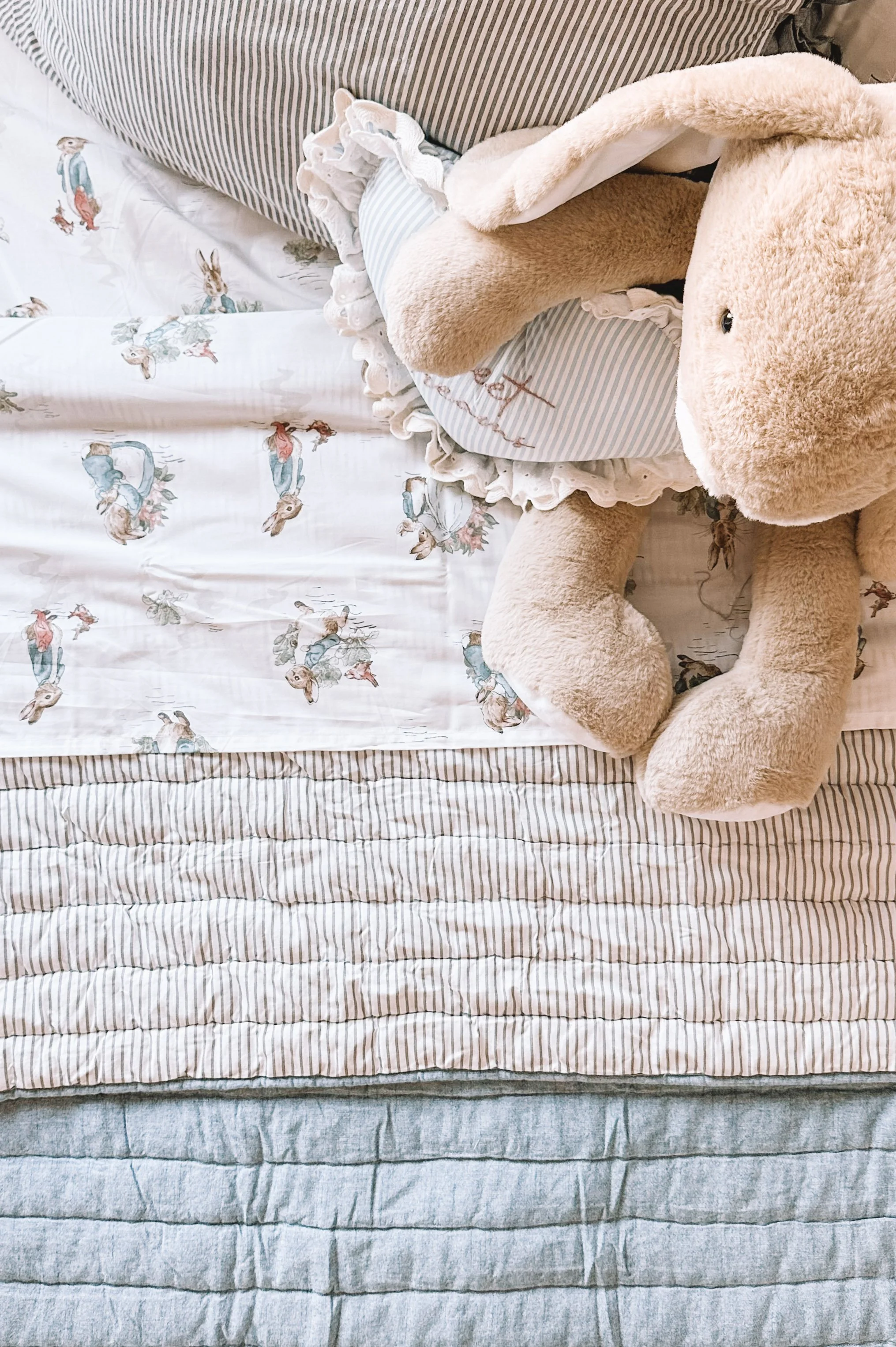 Franky Hayes boys shared Easter bedroom Pottery Barn Kids