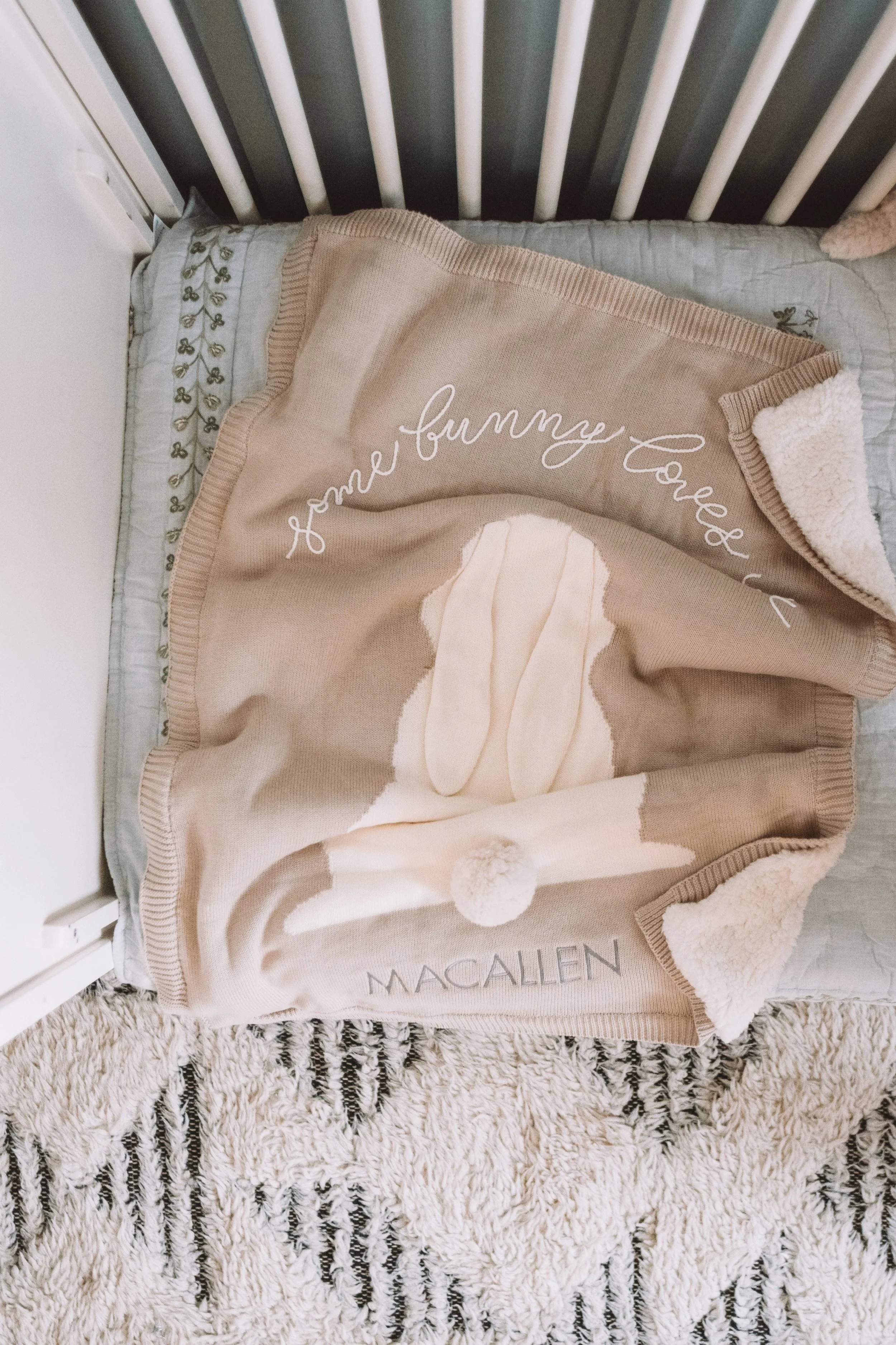 Macallen toddler Easter crib bedding Pottery Barn Kids