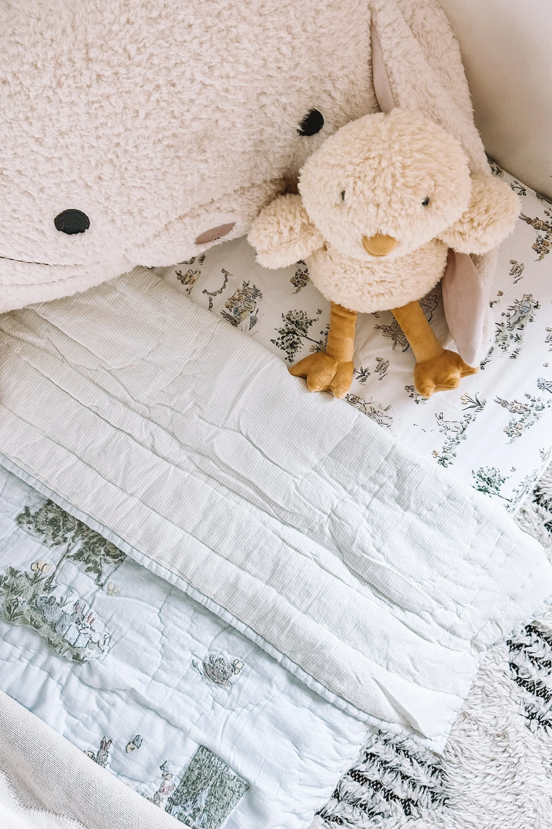 Macallen toddler Easter crib bedding Pottery Barn Kids