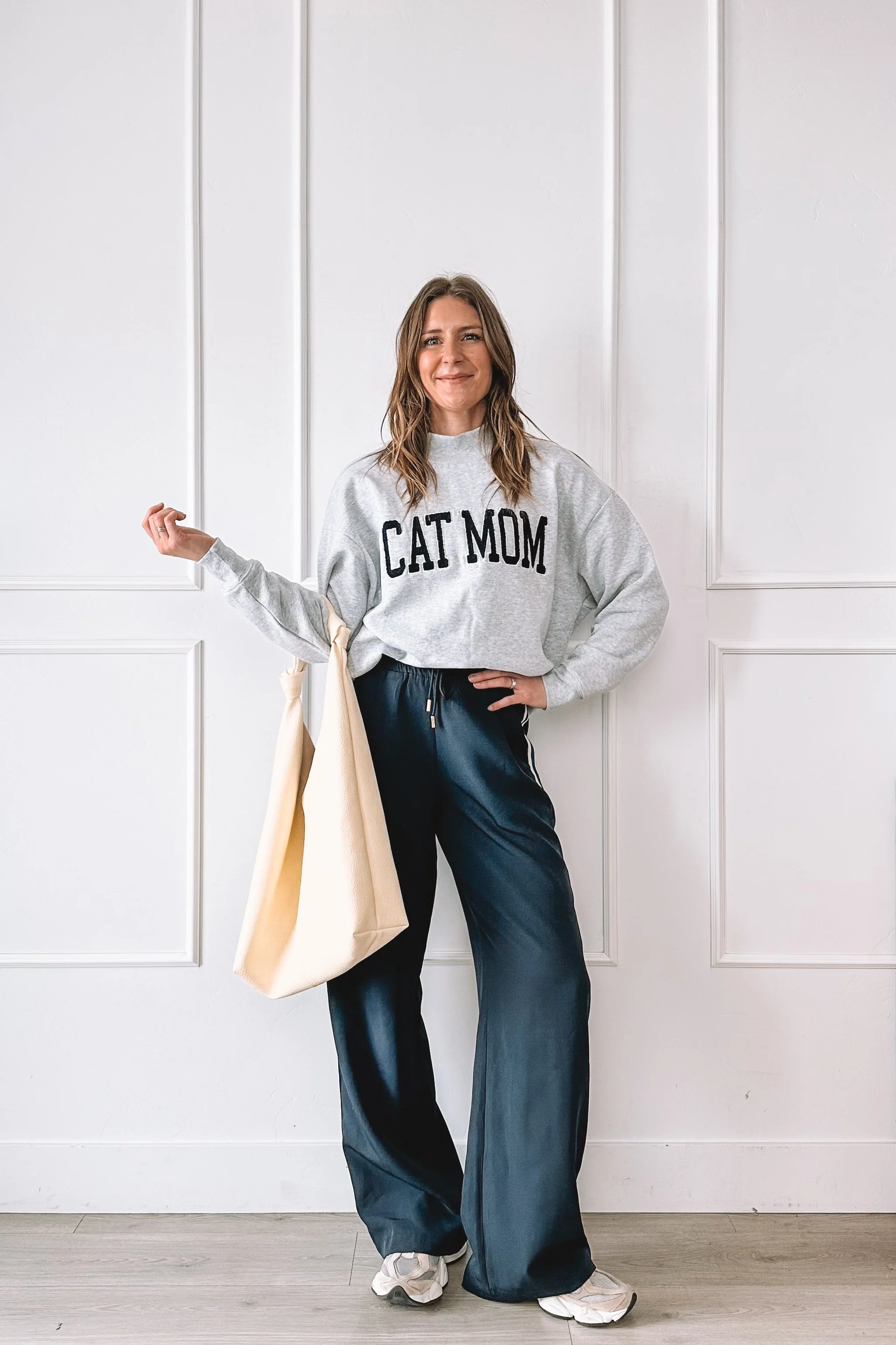 track pants everyday outfit