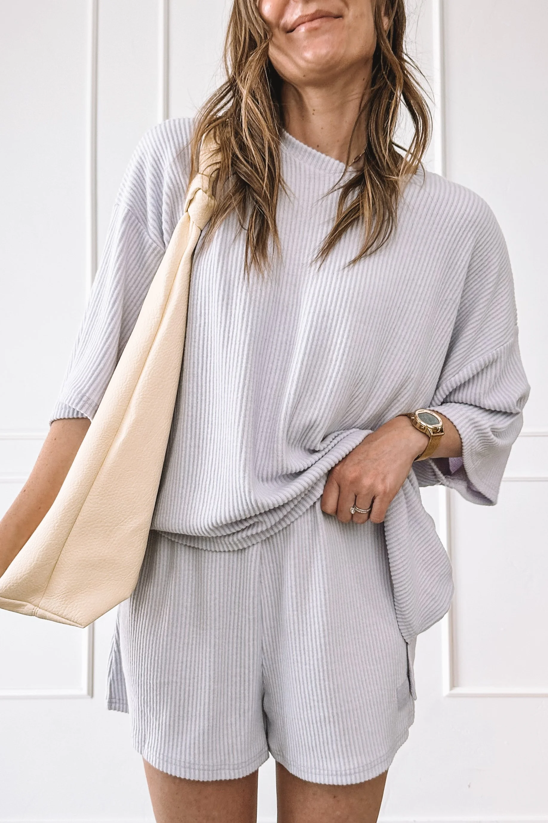 easy outfit idea matching set