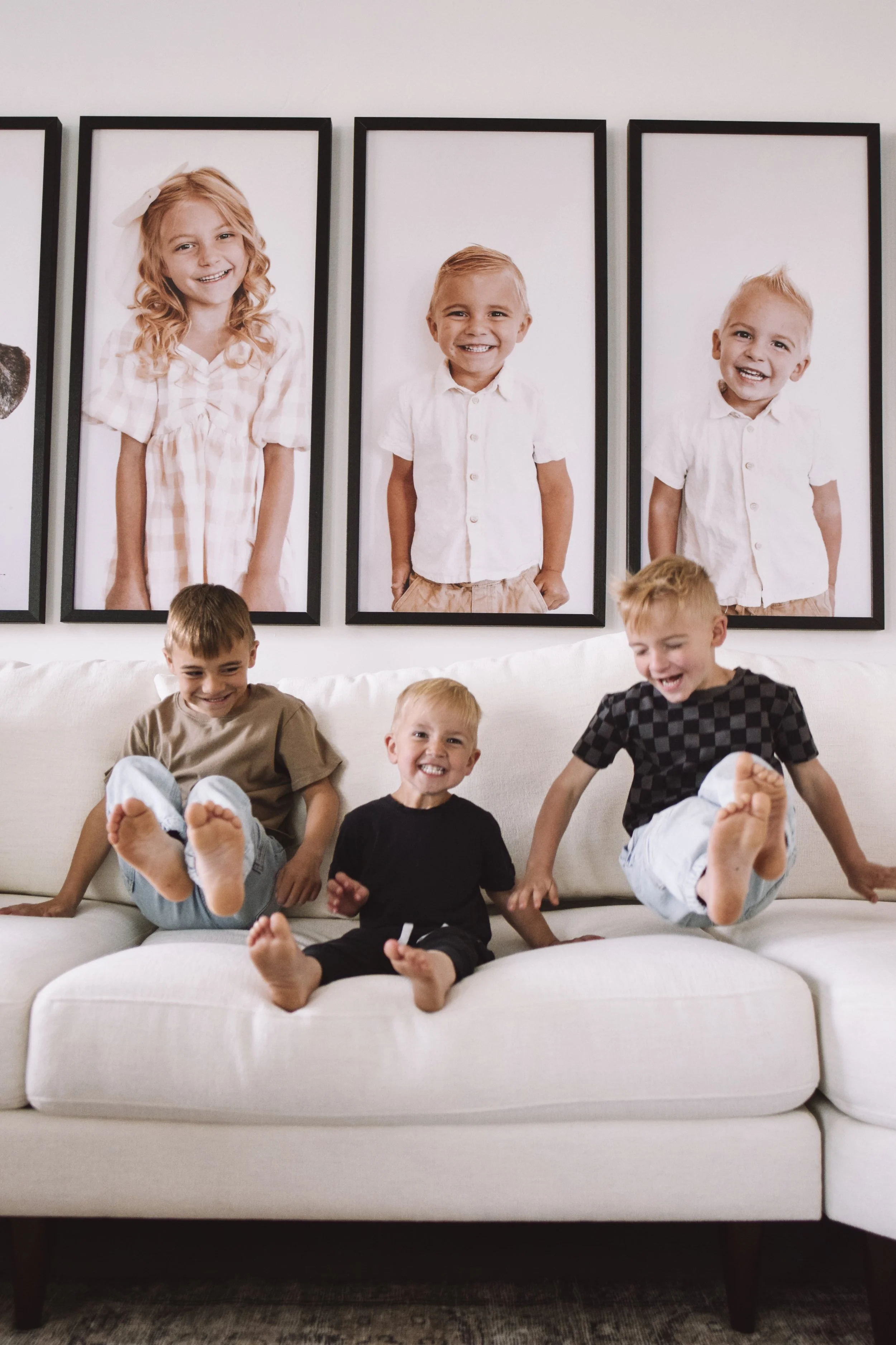 Custom Sectional Living Room from What A Room