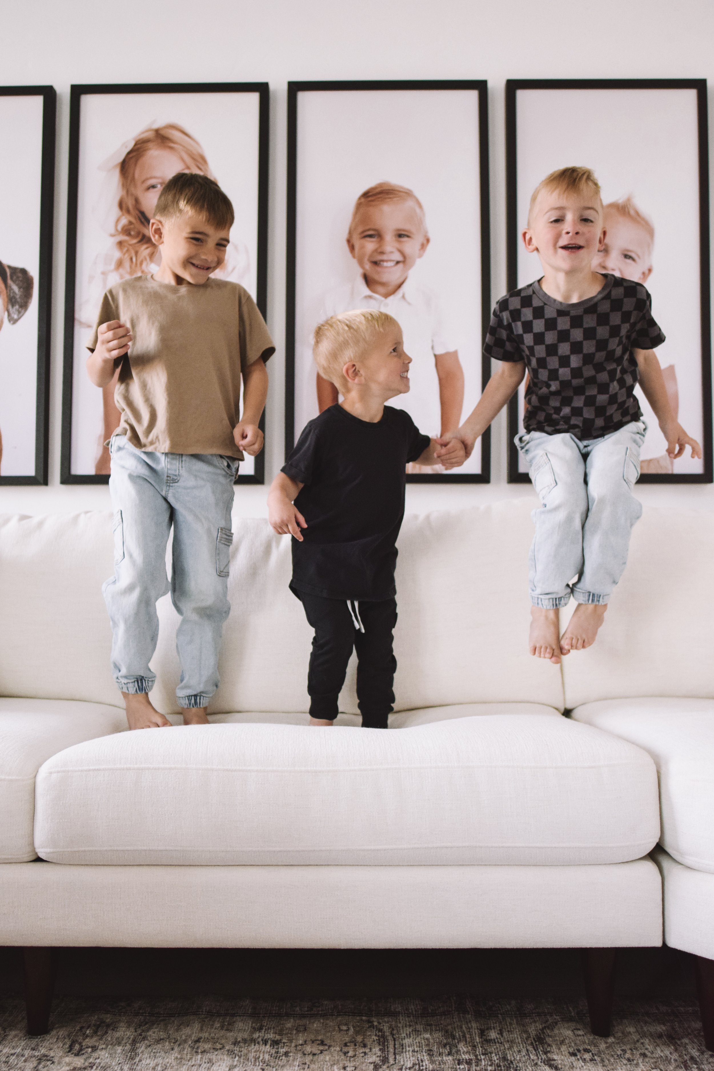 Custom Sectional Living Room from What A Room