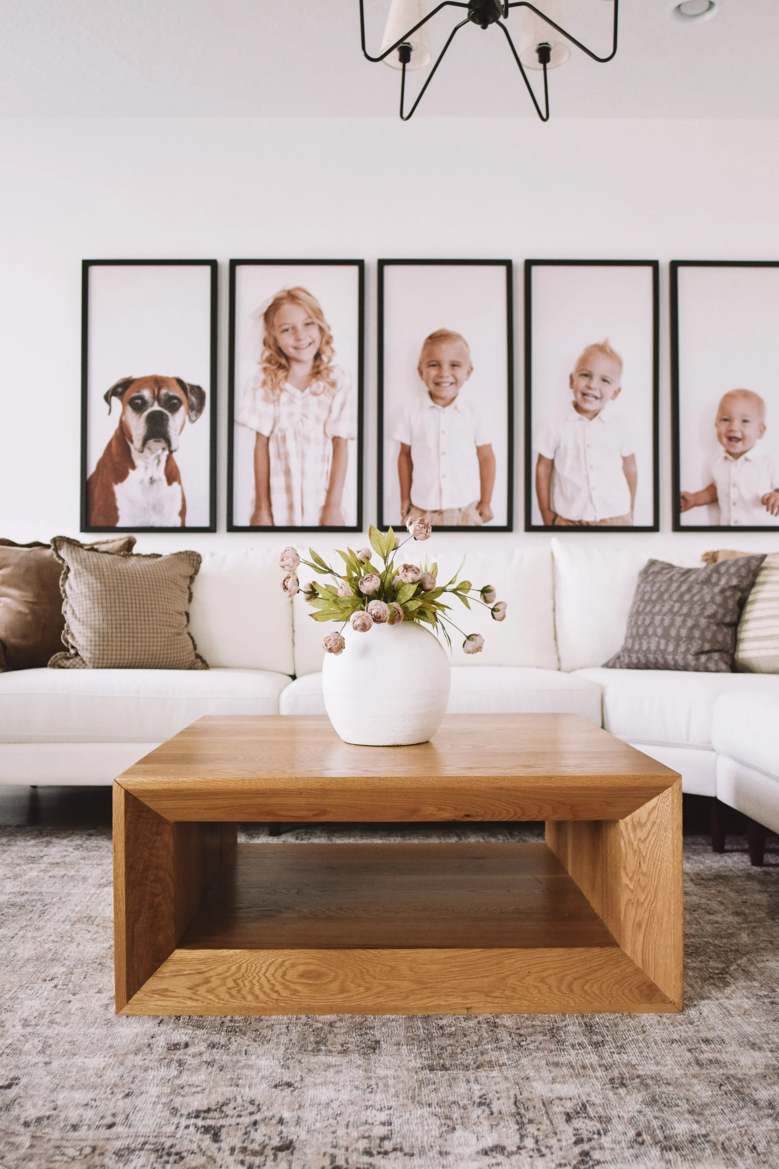 Pet-Friendly, Kid-Friendly Custom Couch from What A Room