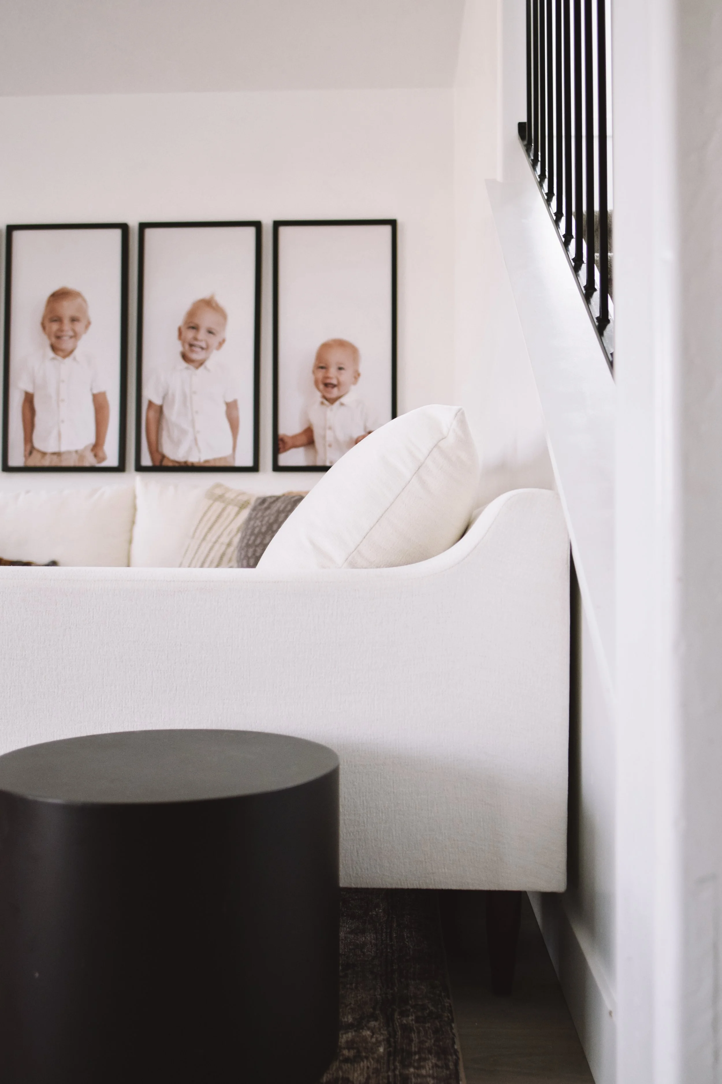 Pet-Friendly, Kid-Friendly Custom Couch from What A Room