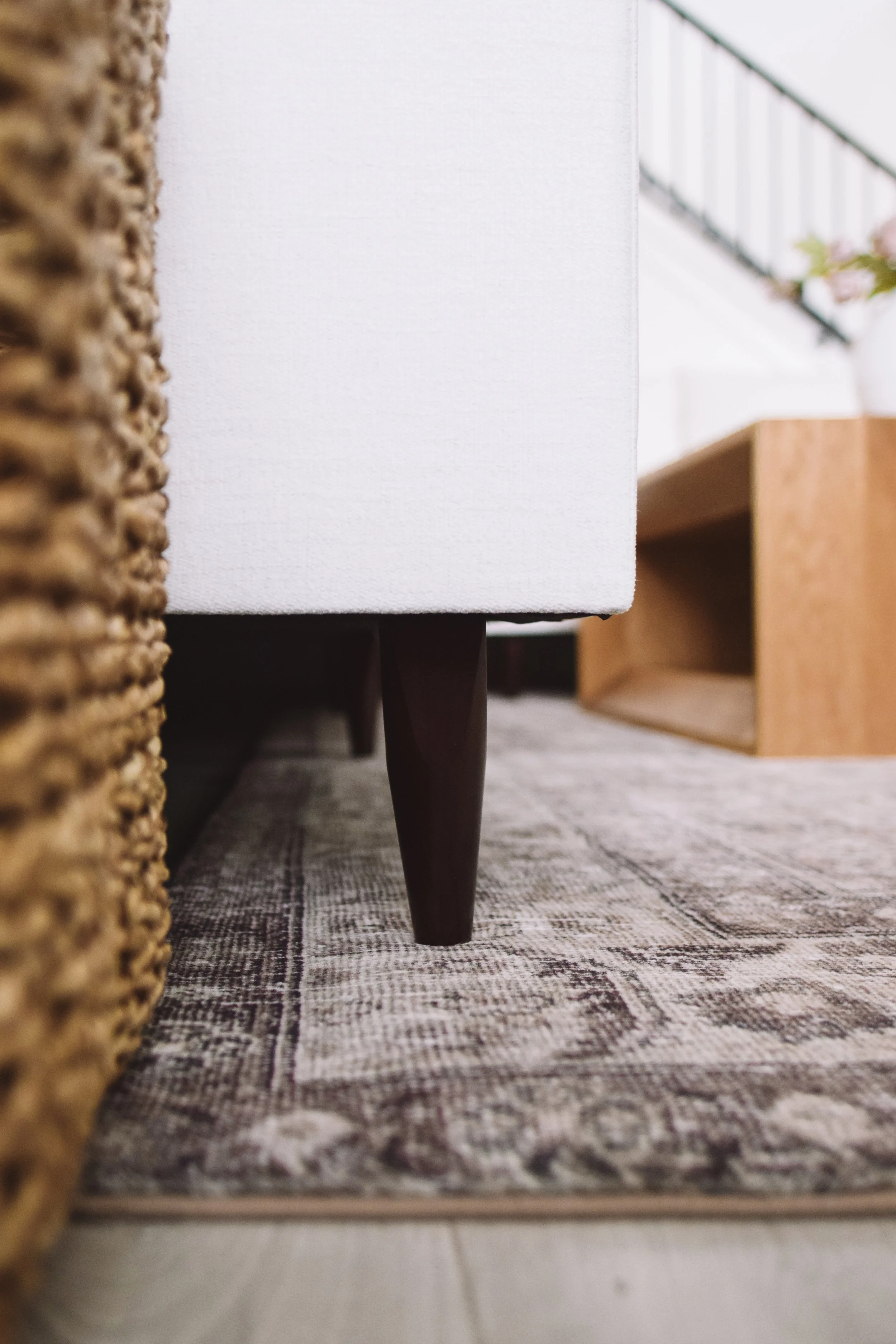 Pet-Friendly, Kid-Friendly Custom Couch from What A Room