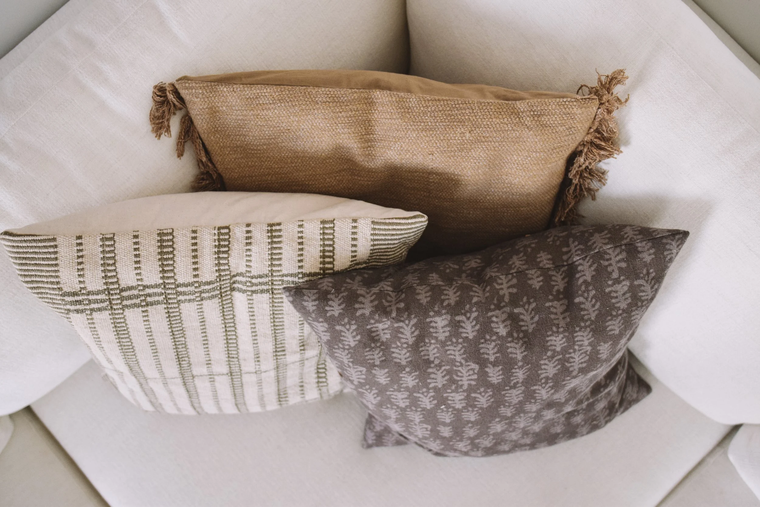 Custom Sofa, Neutral Living Room Inspo - What A Room Review