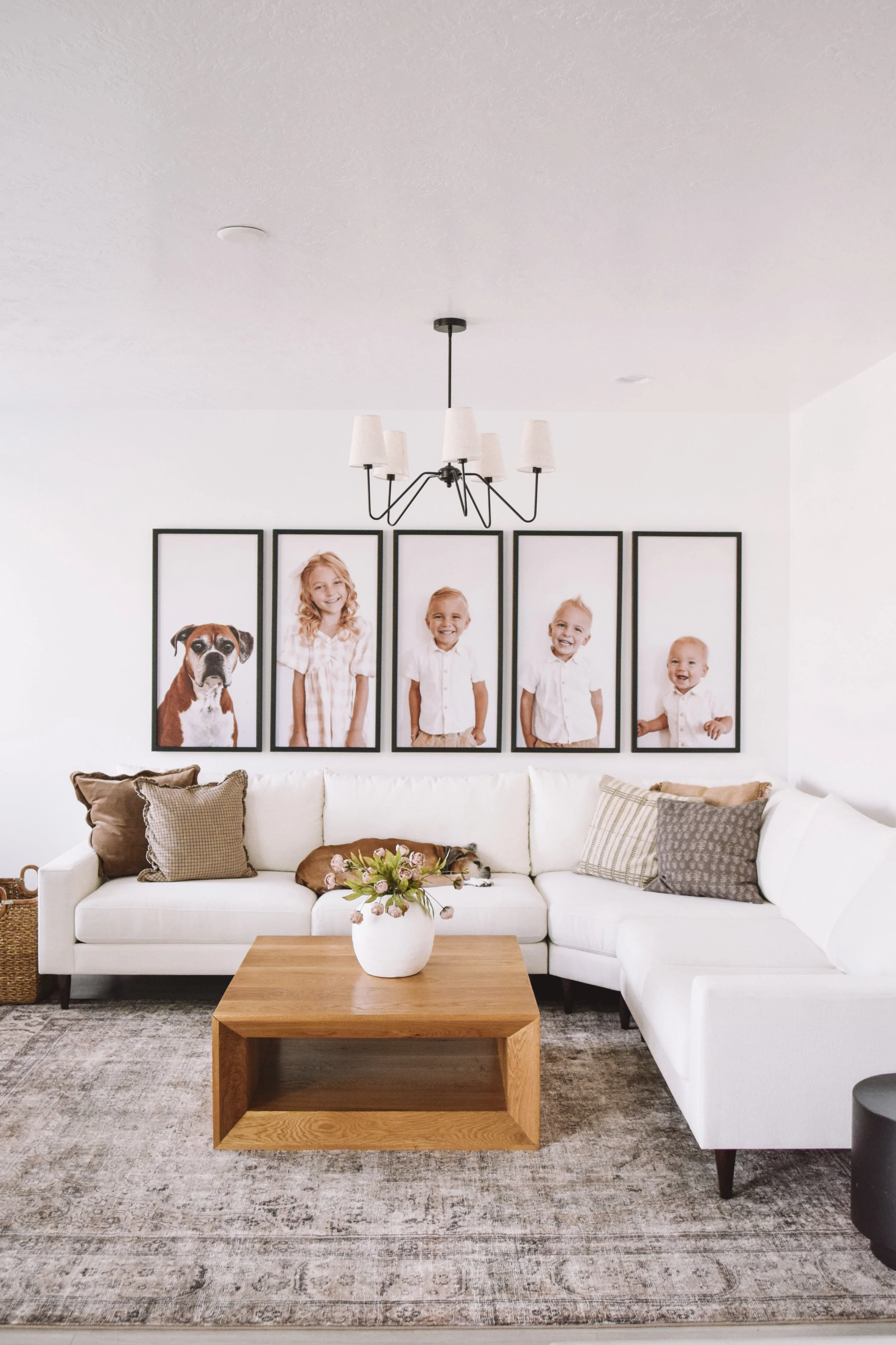 Custom Sofa, Neutral Living Room Inspo - What A Room Review