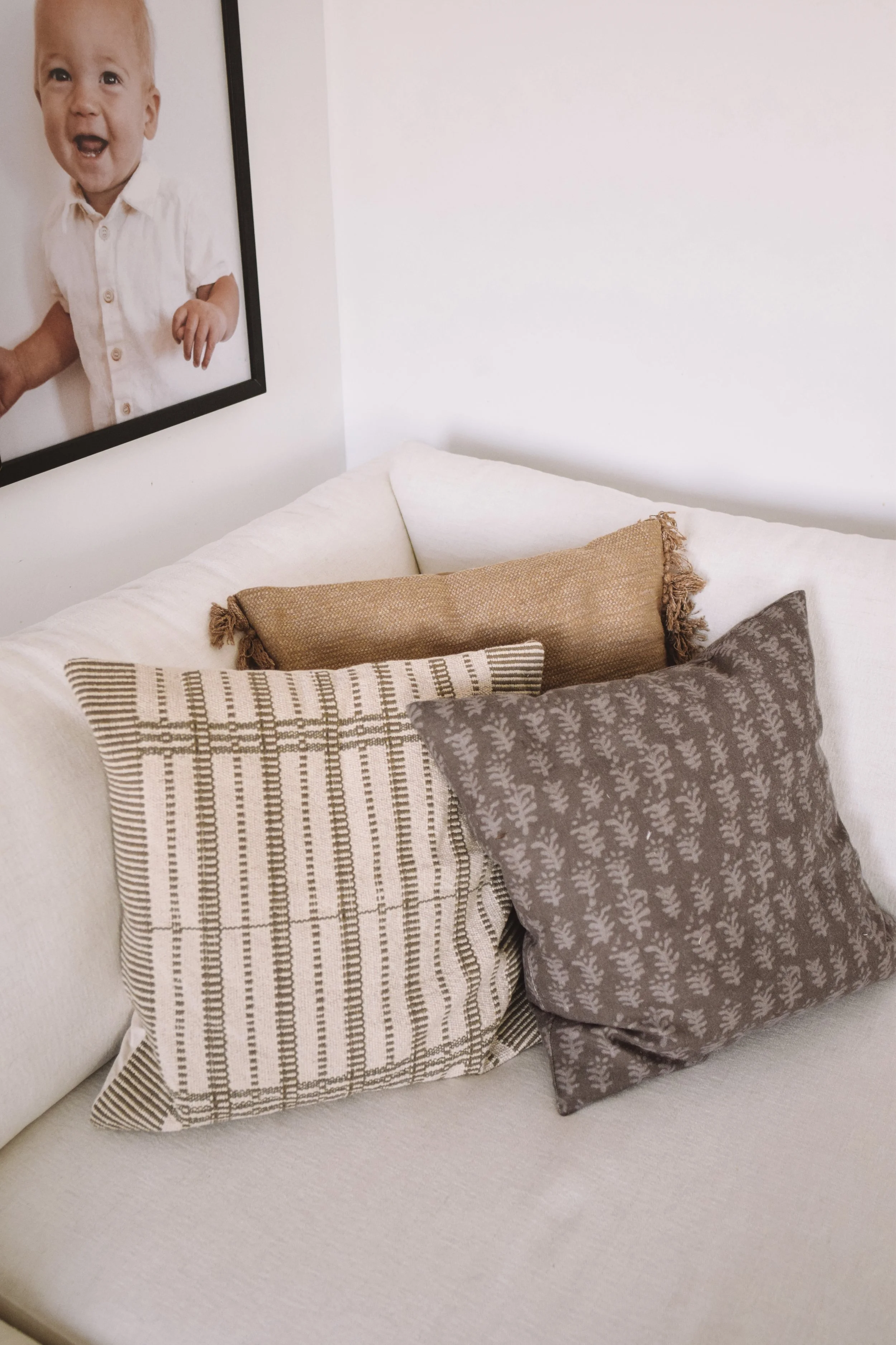 Custom Sofa, Neutral Living Room Inspo - What A Room Review