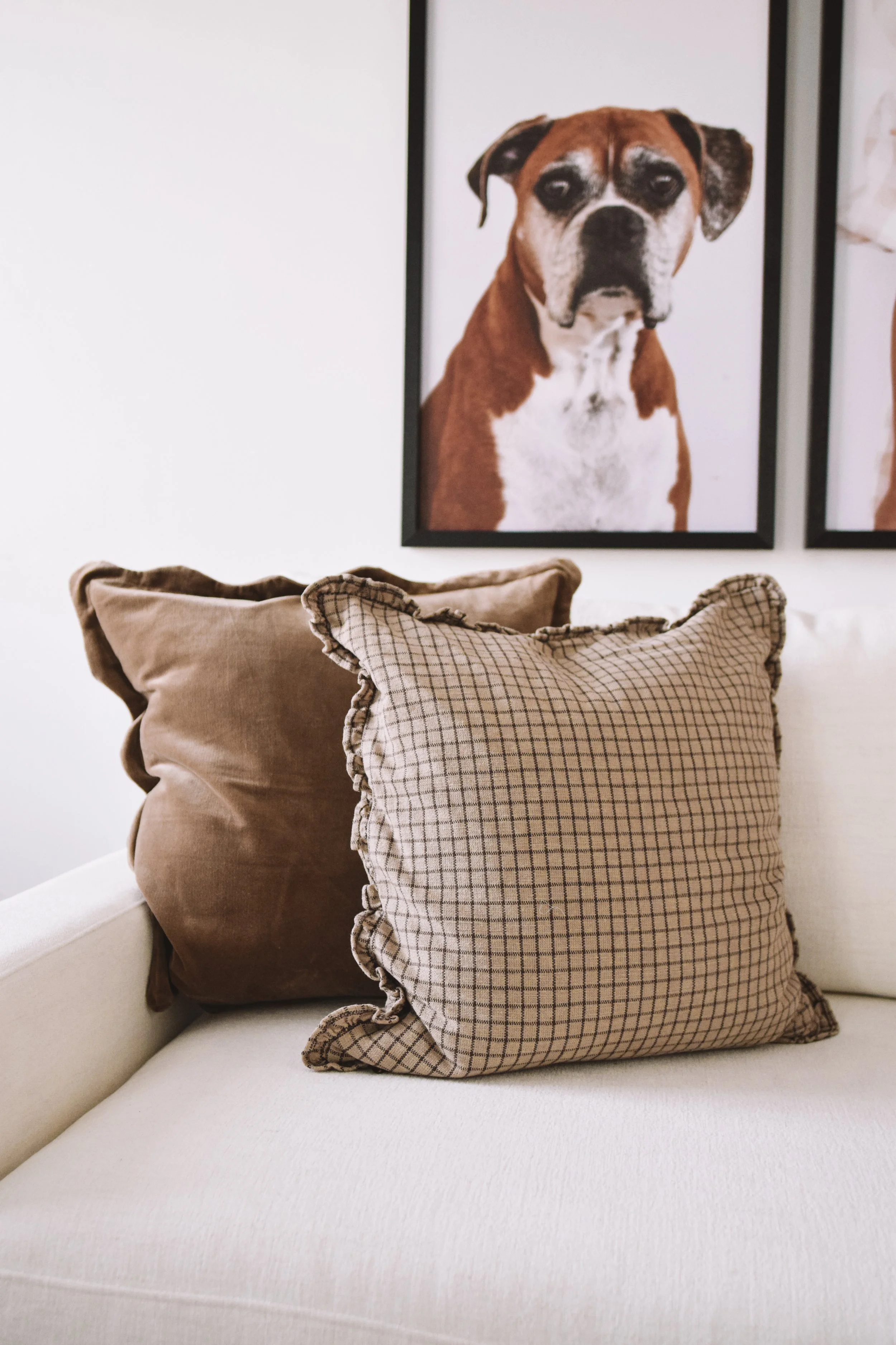 Custom Sofa, Neutral Living Room Inspo - What A Room Review