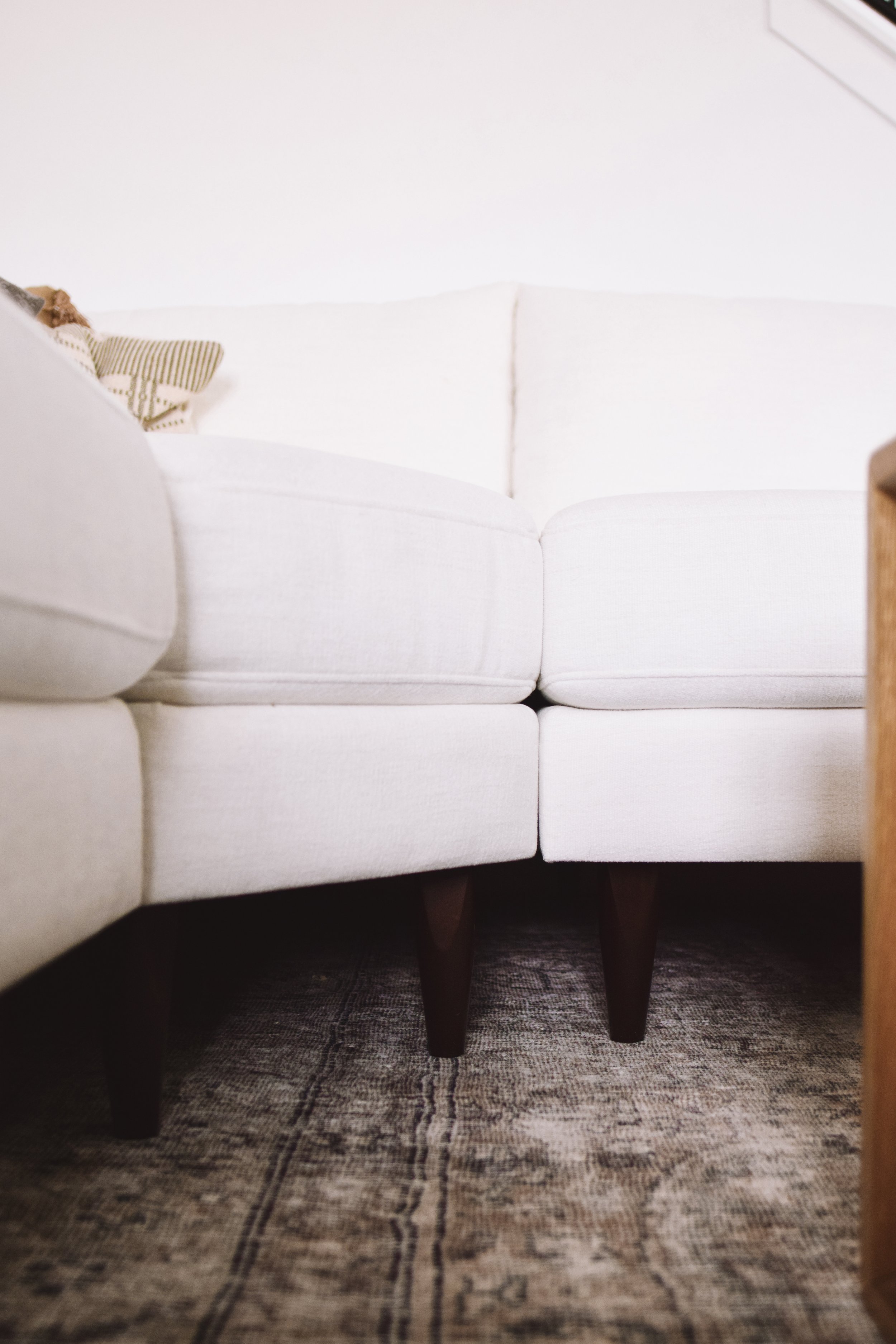 Custom Sofa, Neutral Living Room Inspo - What A Room Review