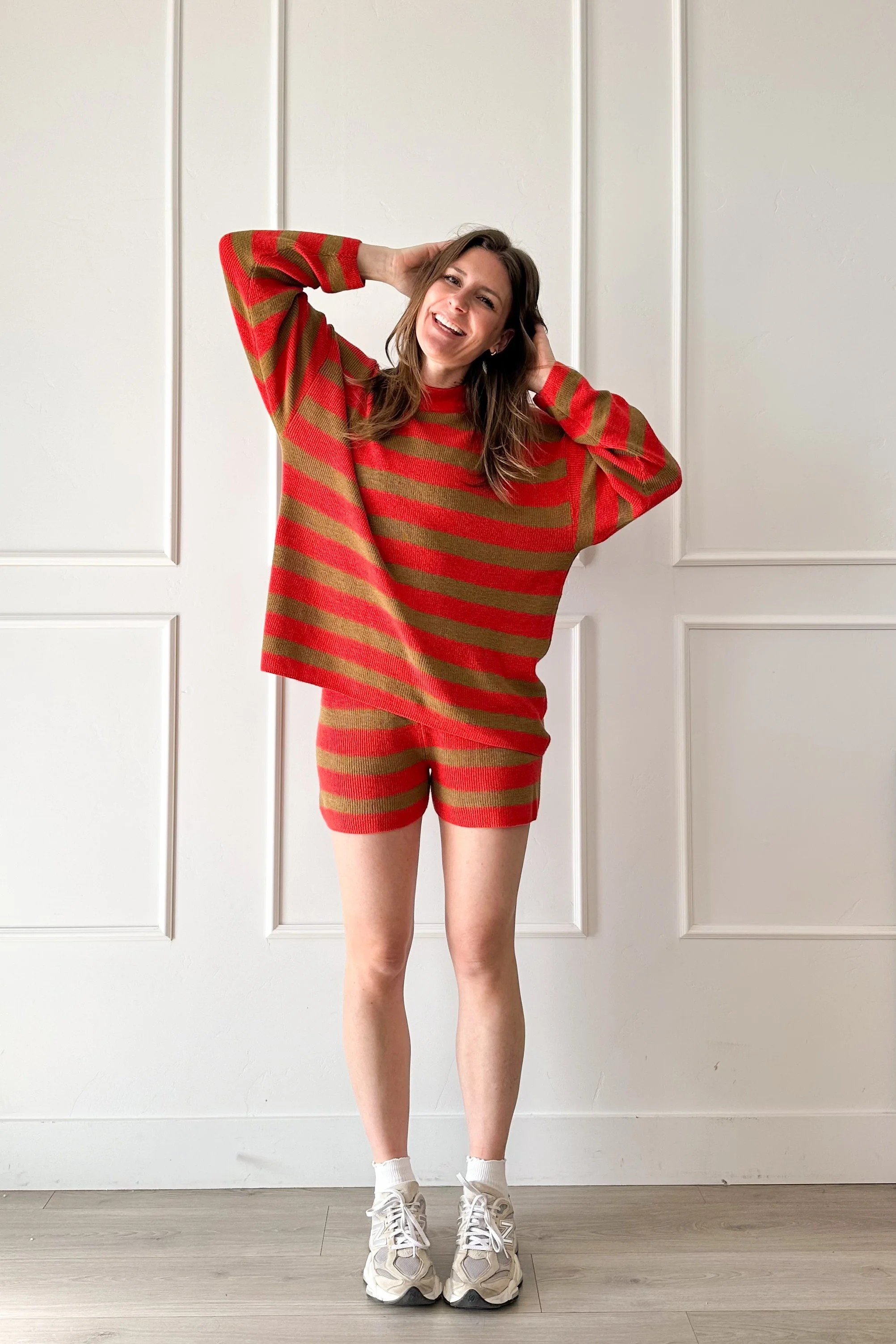 Casual Mom Outfit Matching Set