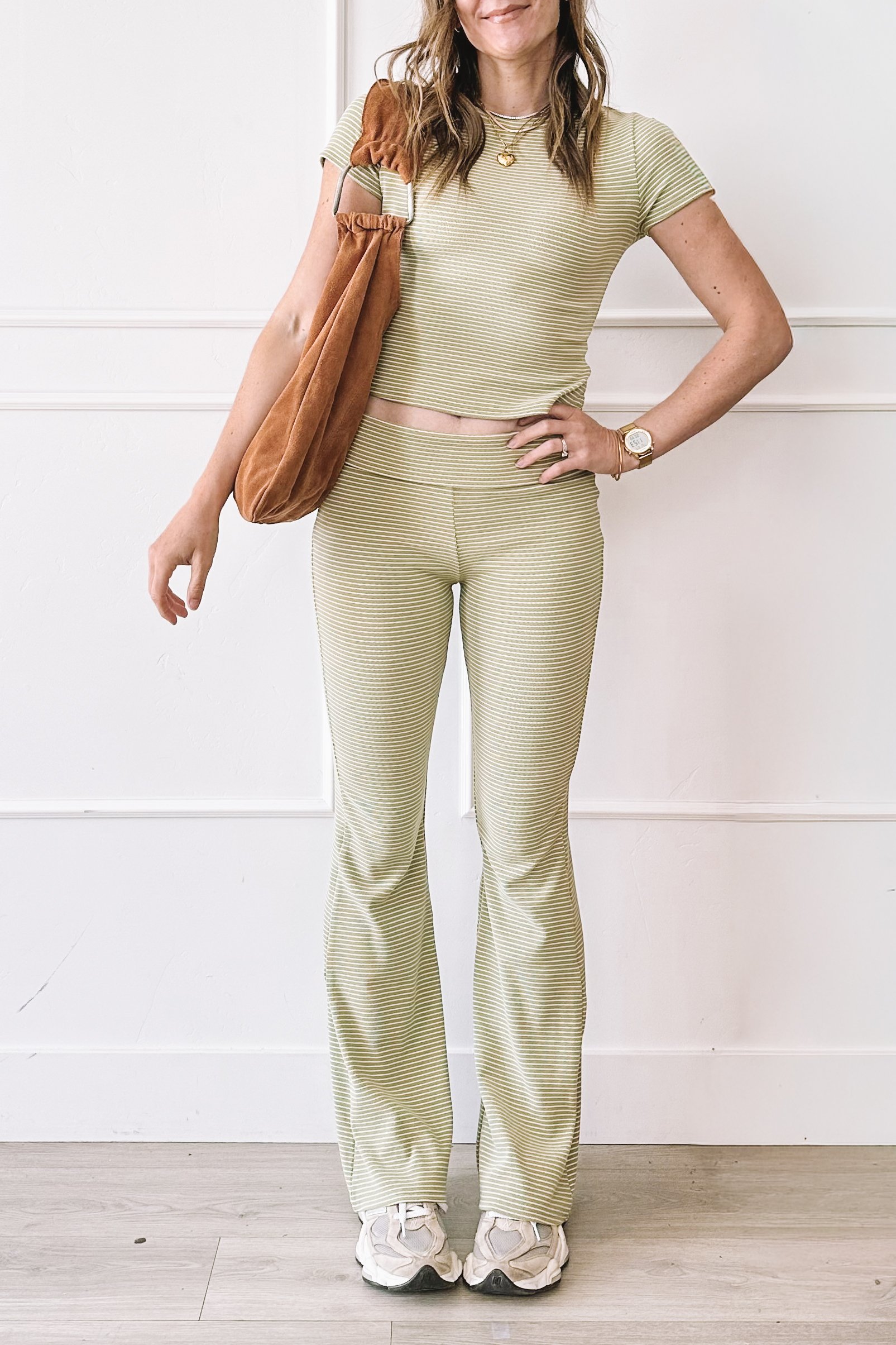 Green Set Outfit That Is Comfortable And Still Looks Put Together