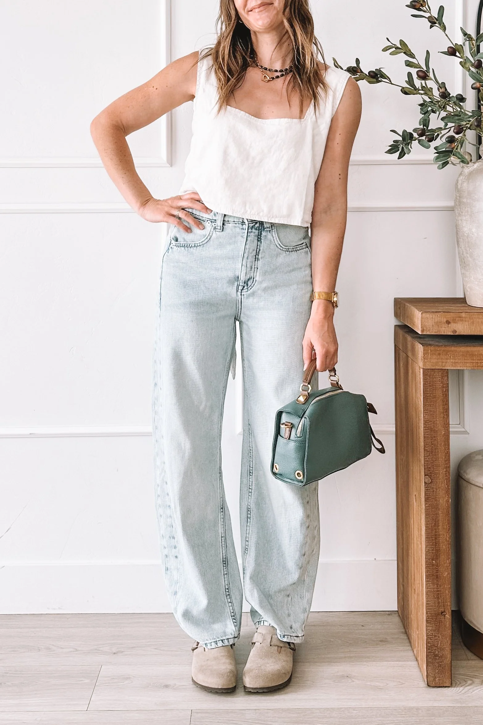 Open Back Linen Top Outfit That Instantly Elevates Your Everyday Style