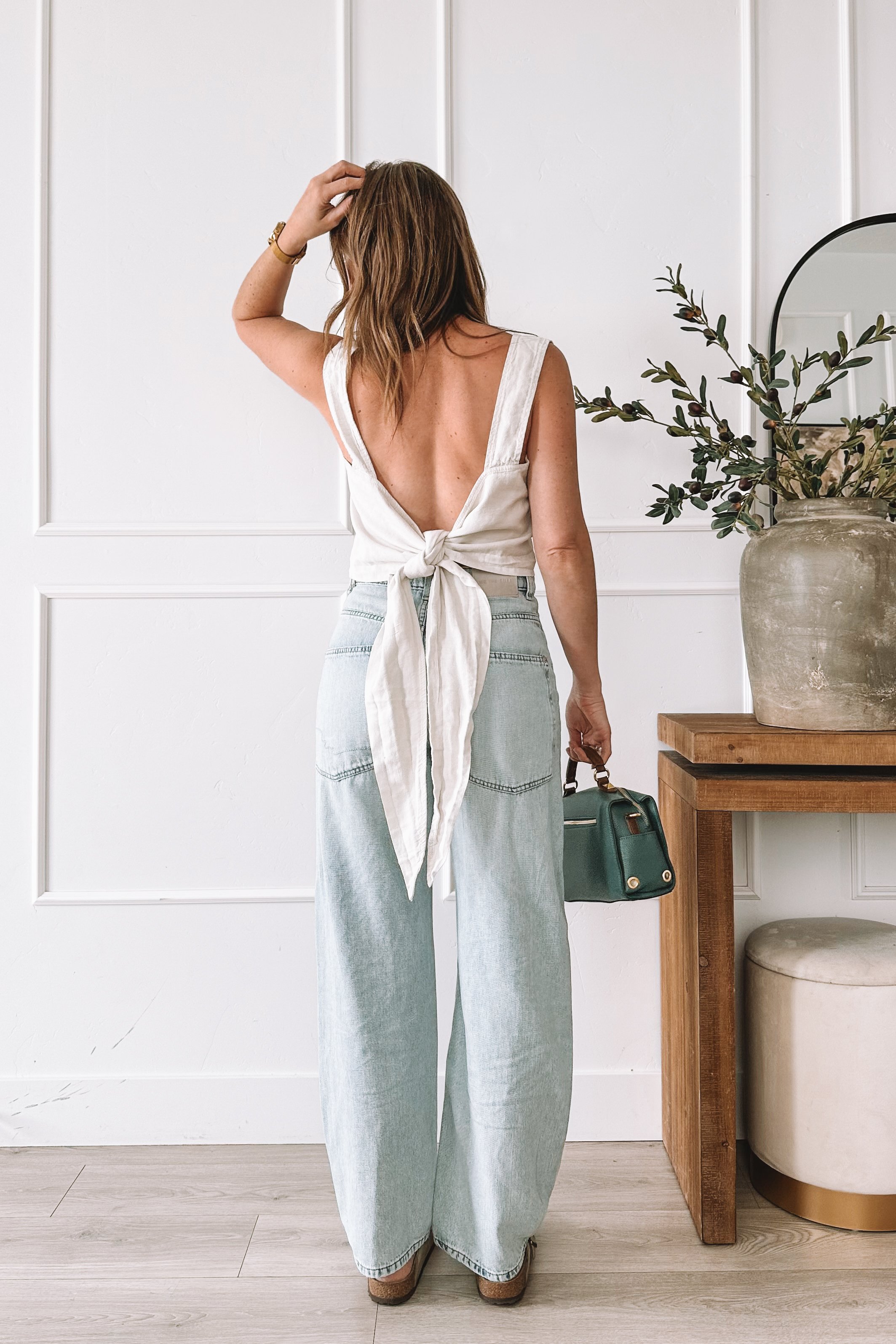 Neutral Everyday Outfit Close Up