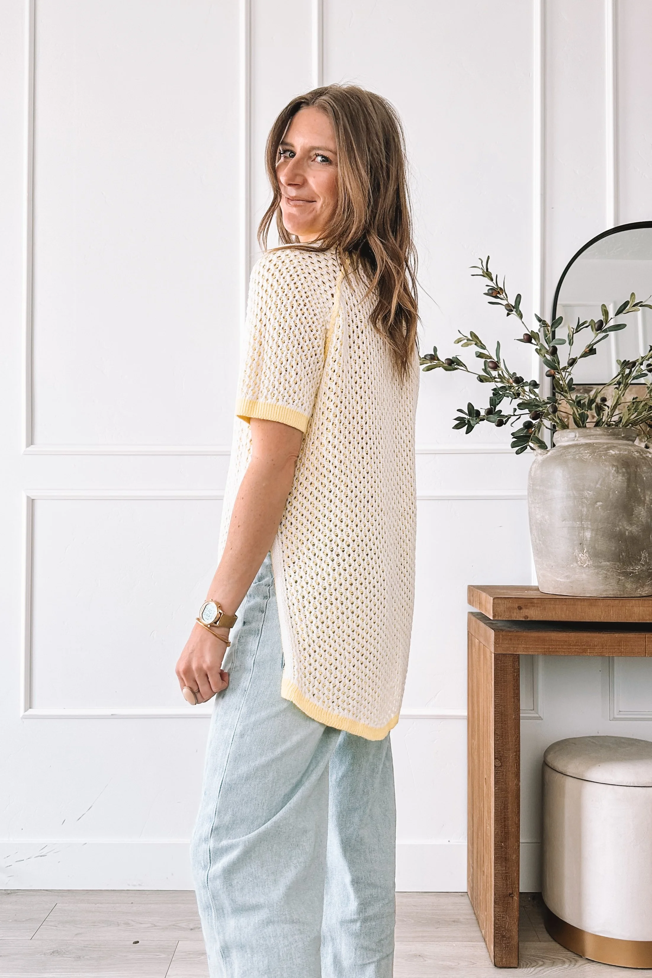 Neutral Everyday Outfit Close Up