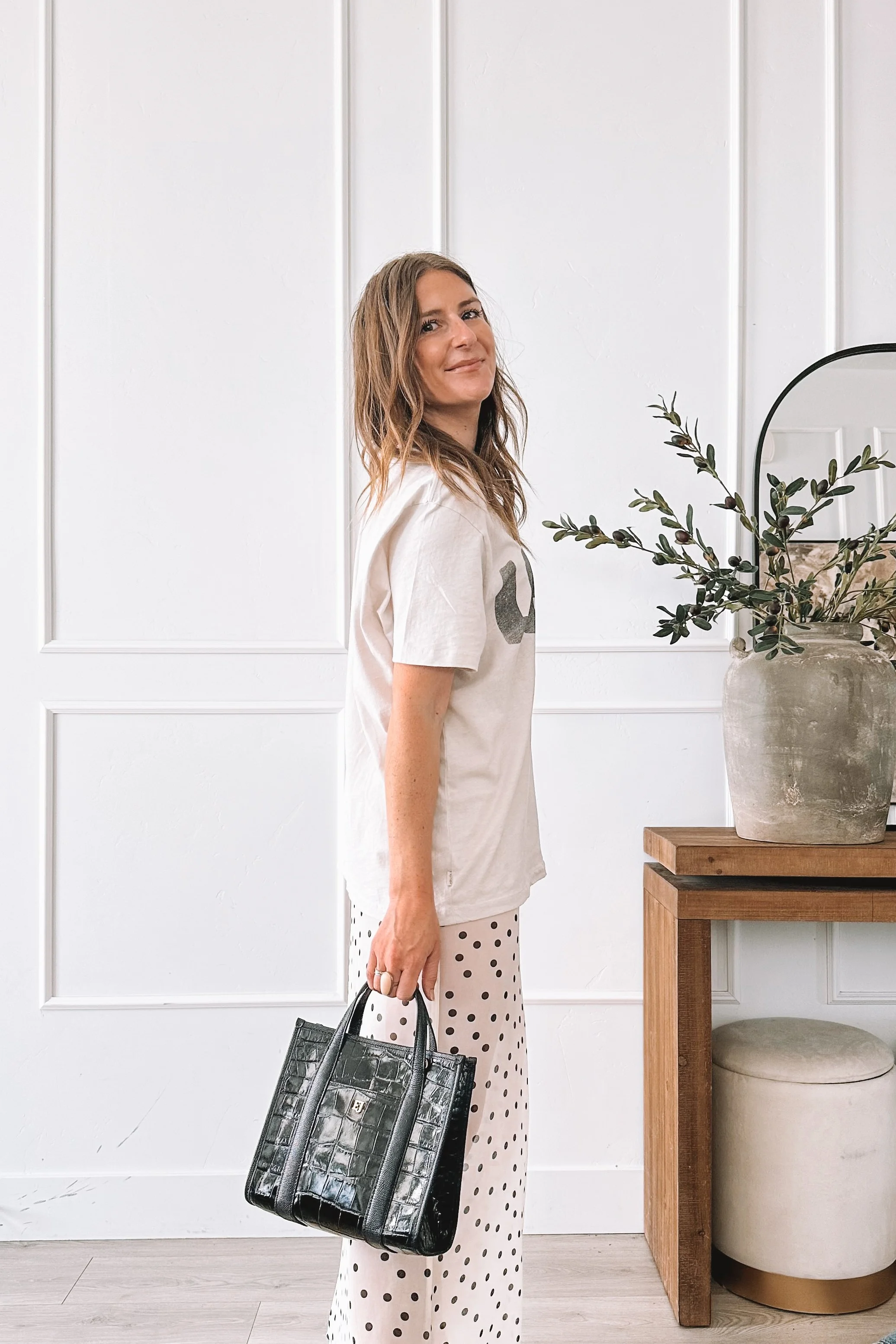 Spring OOTD Polka Dot Skirt Outfit Ideas for Everyday Wear