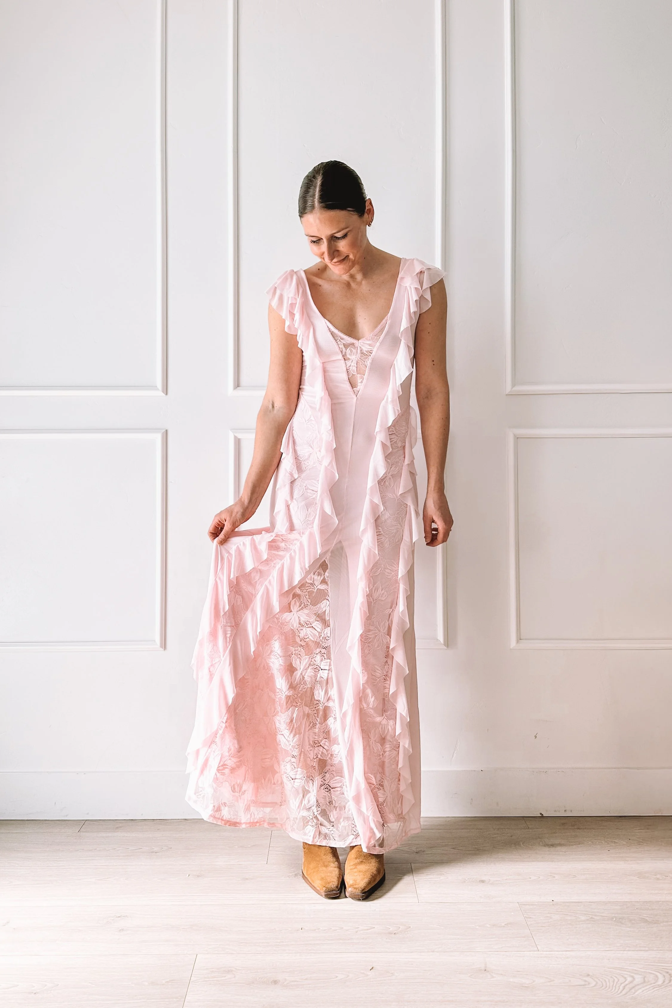 blush-ruffle-lace-maxi-dress-mothers-day-showstopper