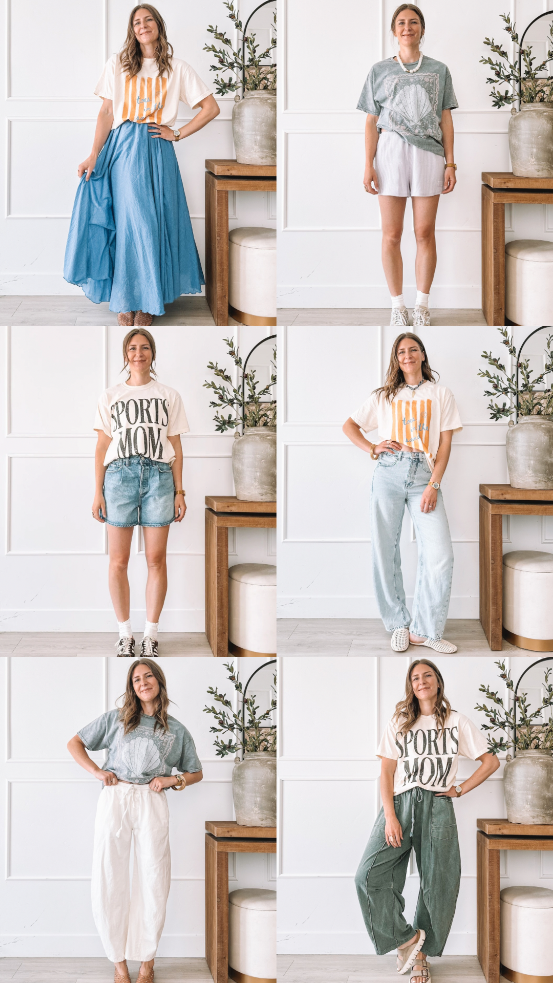 How to Style Graphic Tees: 6 Outfit Ideas for Spring and Summer