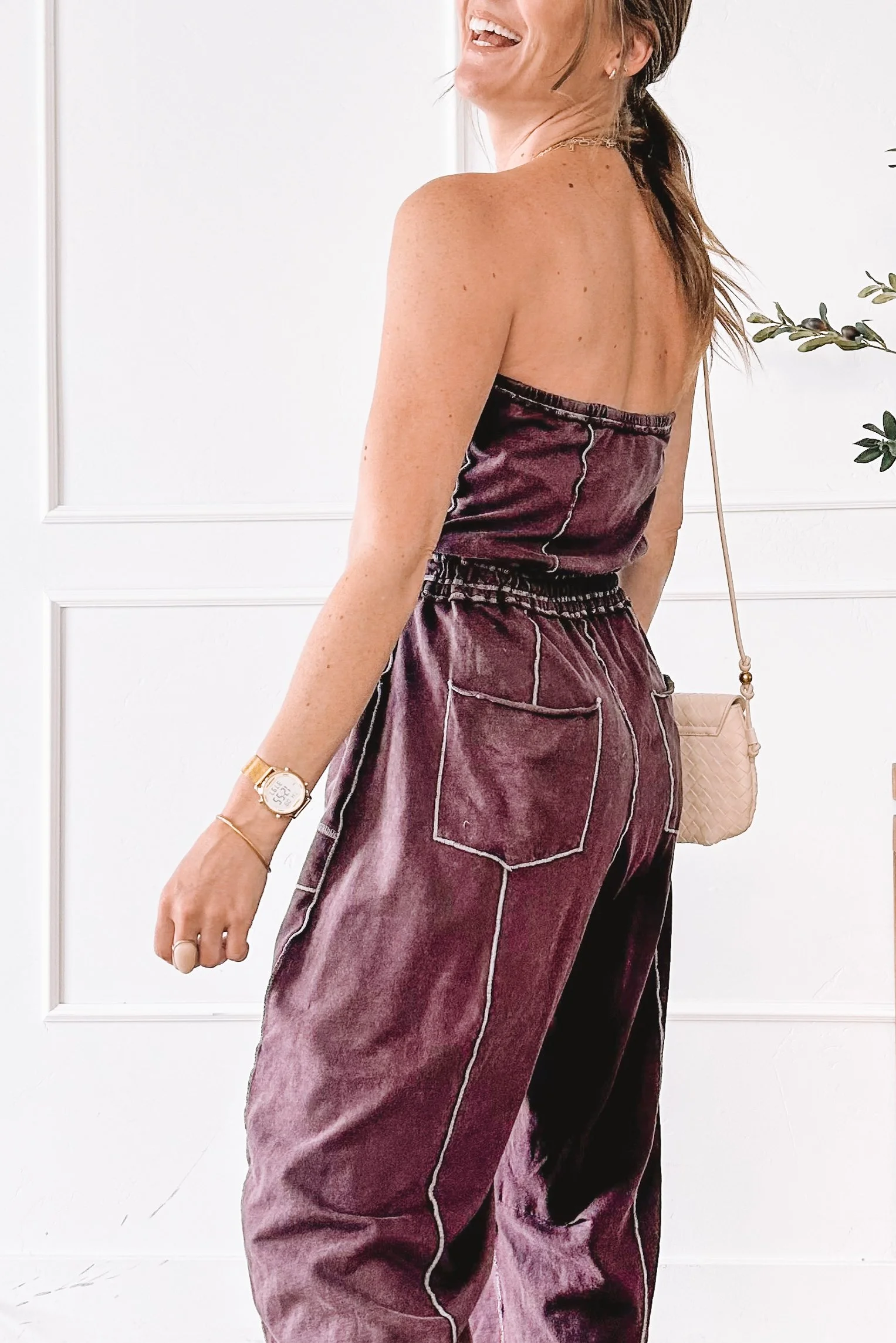 free people jumpsuit everyday outfit idea