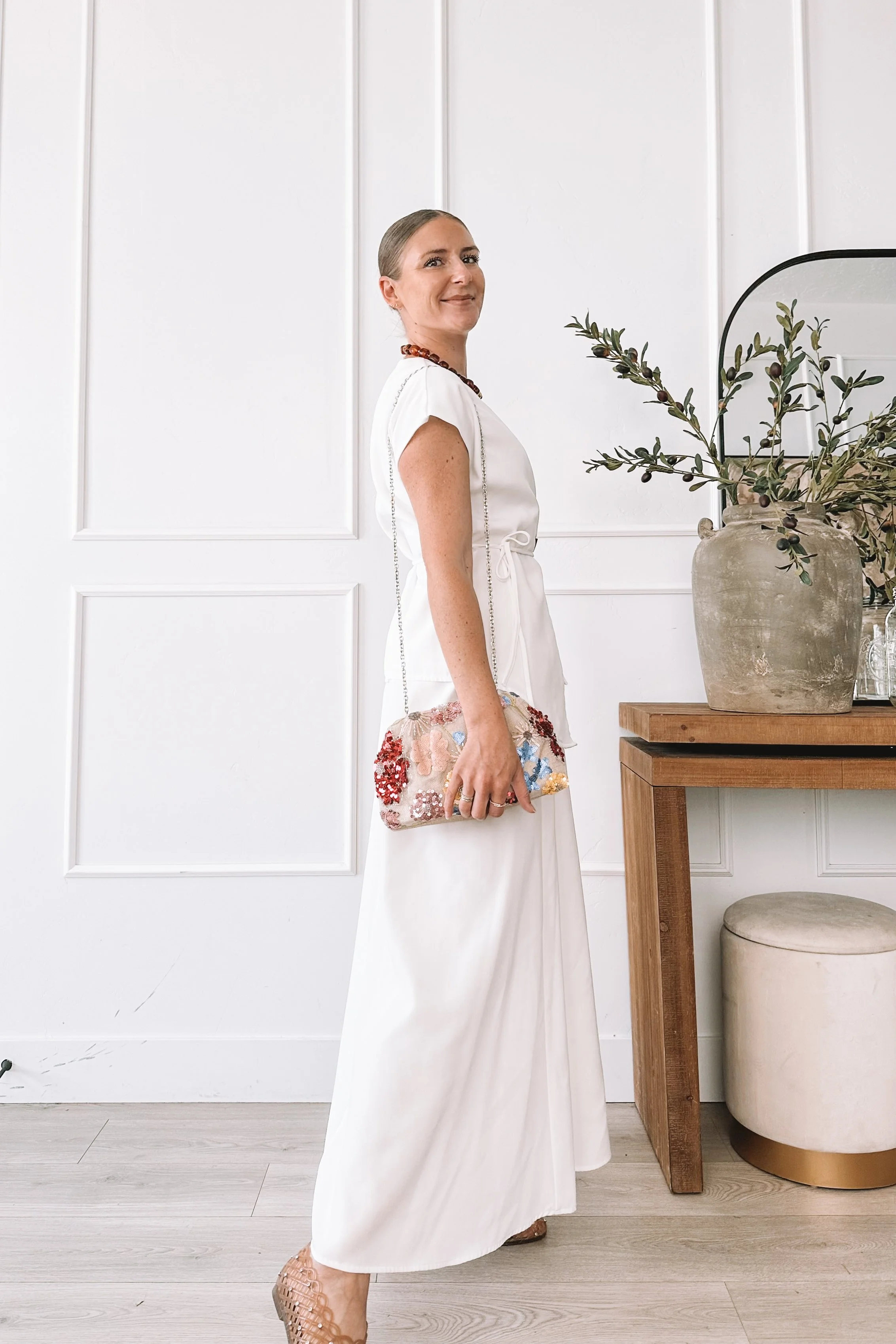 ChicWish White Maxi Skirt Set Outfit Summer 2026