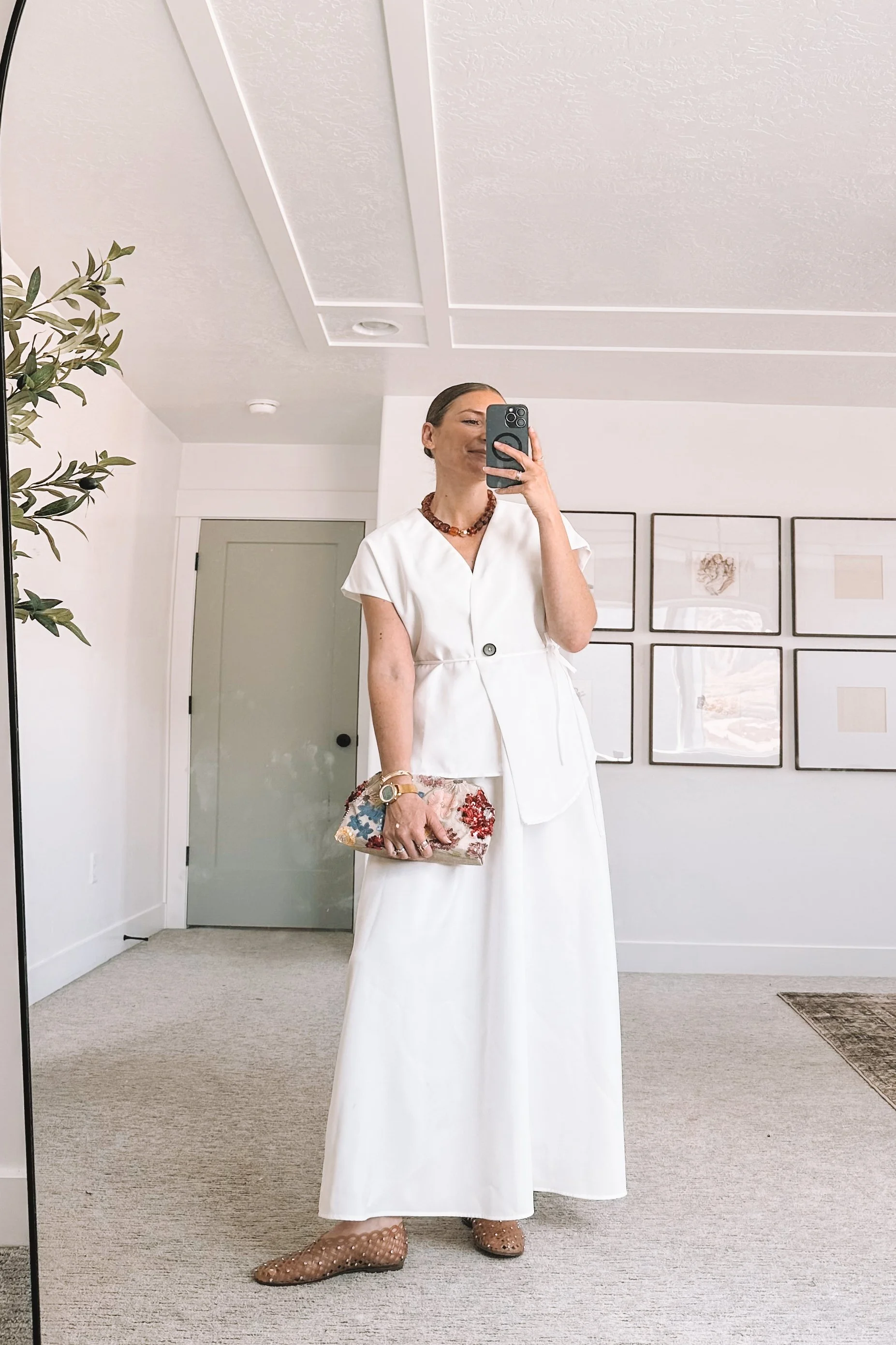 ChicWish White Maxi Skirt Set Outfit Summer 2026