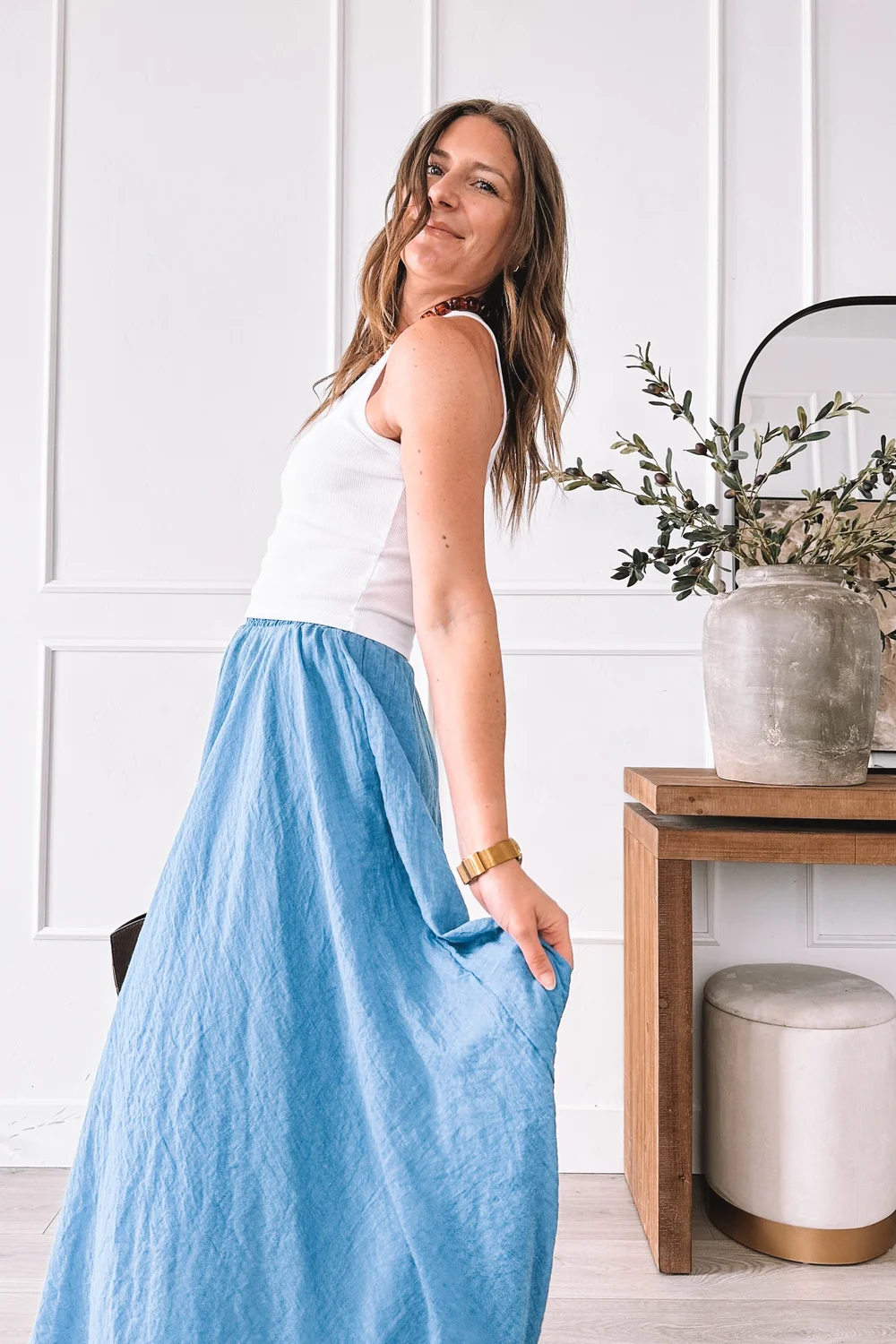 dress up a maxi skirt Maxi Skirt For Fall
