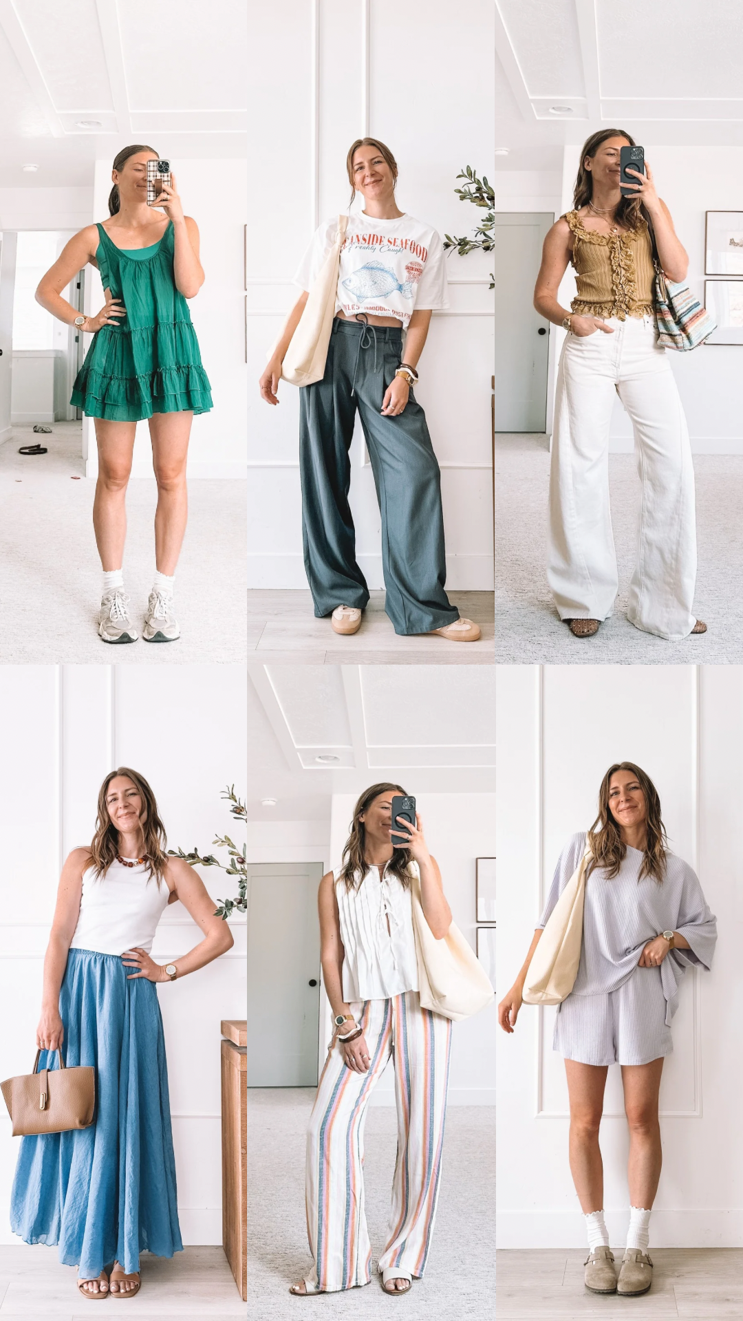 A Week of Easy Everyday Outfit Ideas for Moms