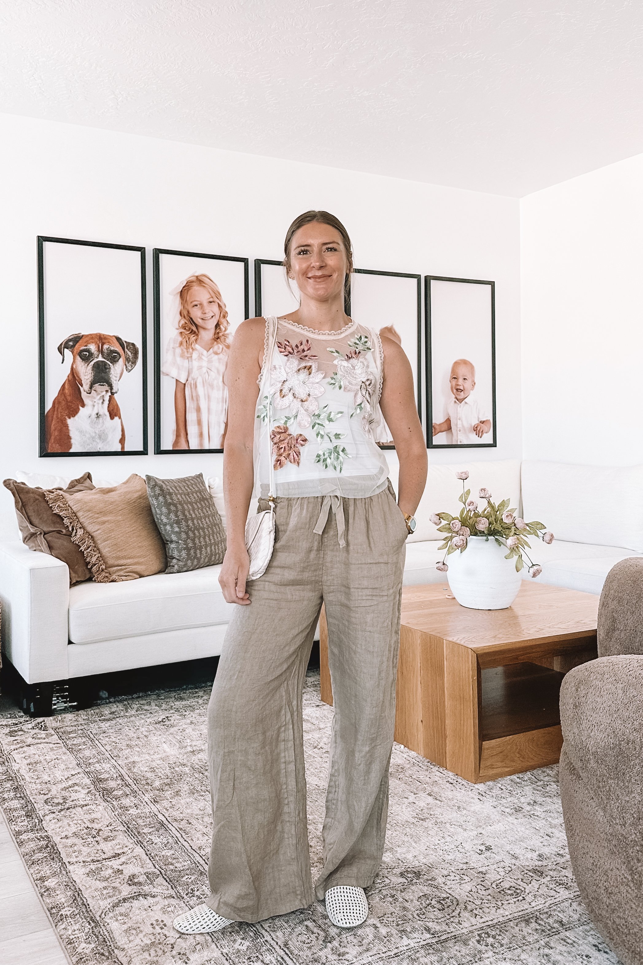 How To Style Wide Leg Linen Pants For Everyday Summer Outfits