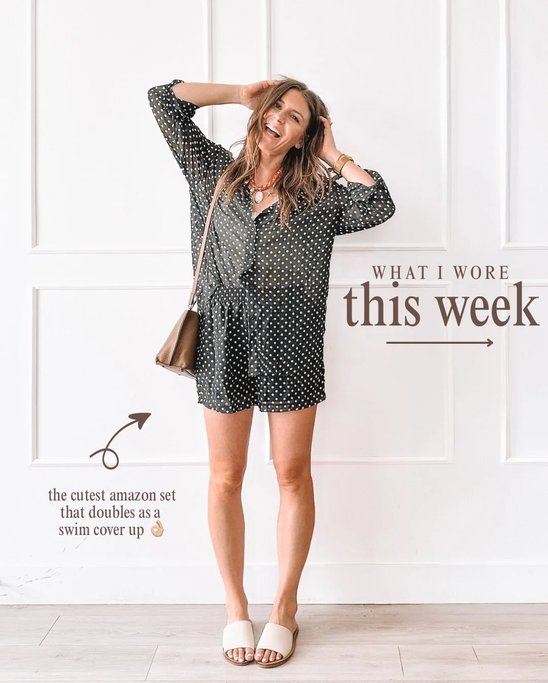 What I actually wore this week as a stay-at-home mom of four 🙃

Comment LINKS and I&rsquo;ll send all the details + discount codes your way!