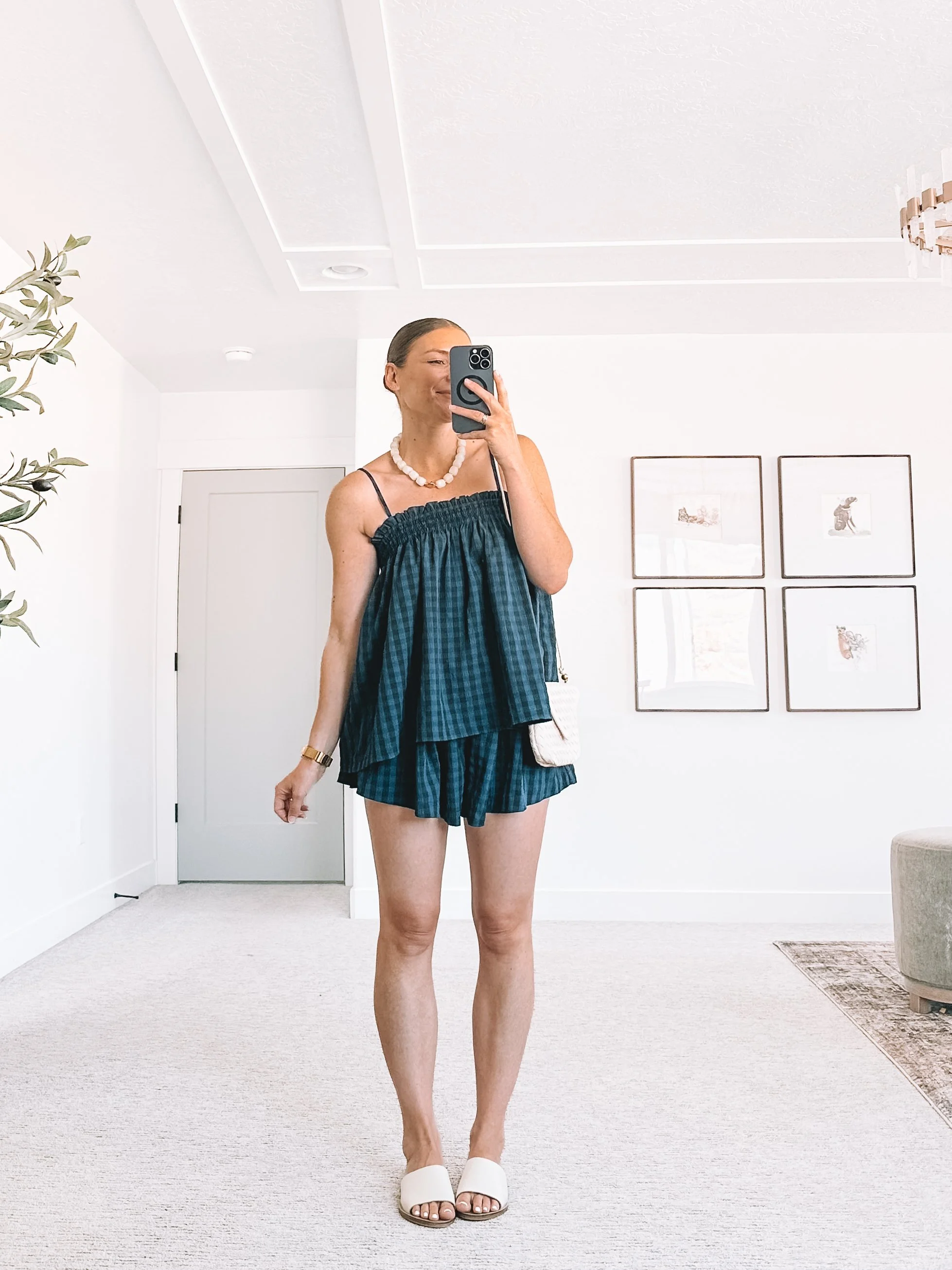 How to Style a Gingham Set for Summer
