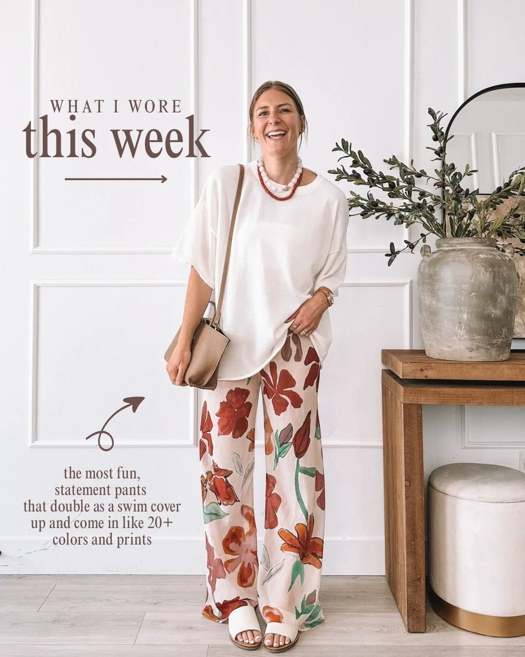 what I actually wore this week as a stay-at-home, mom of four 🤍 SAVE THIS for when you need some future outfit inspo!

Comment OUTFIT for links to everything!