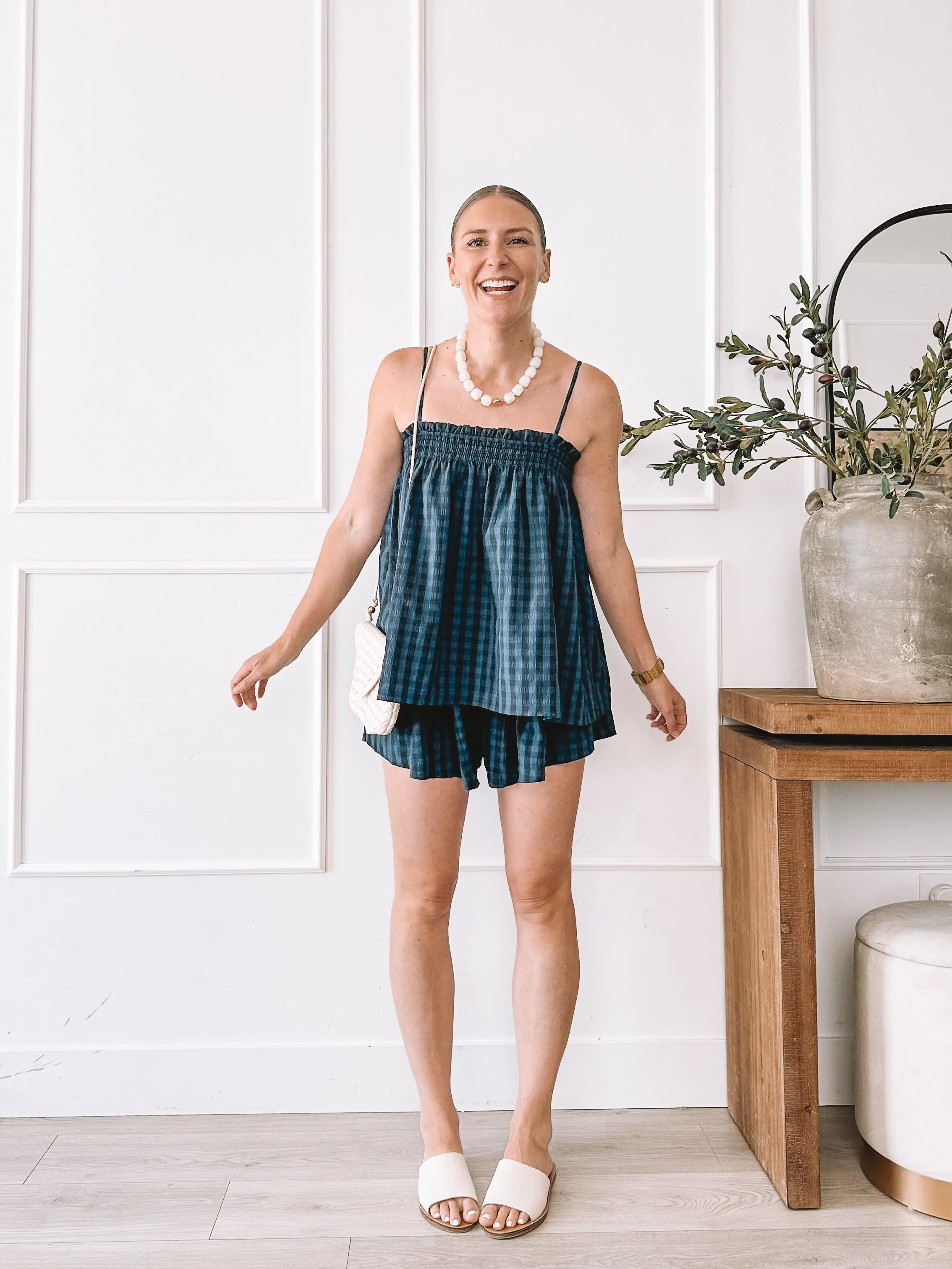 Everyday Summer Outfit With Steve Madden Slides