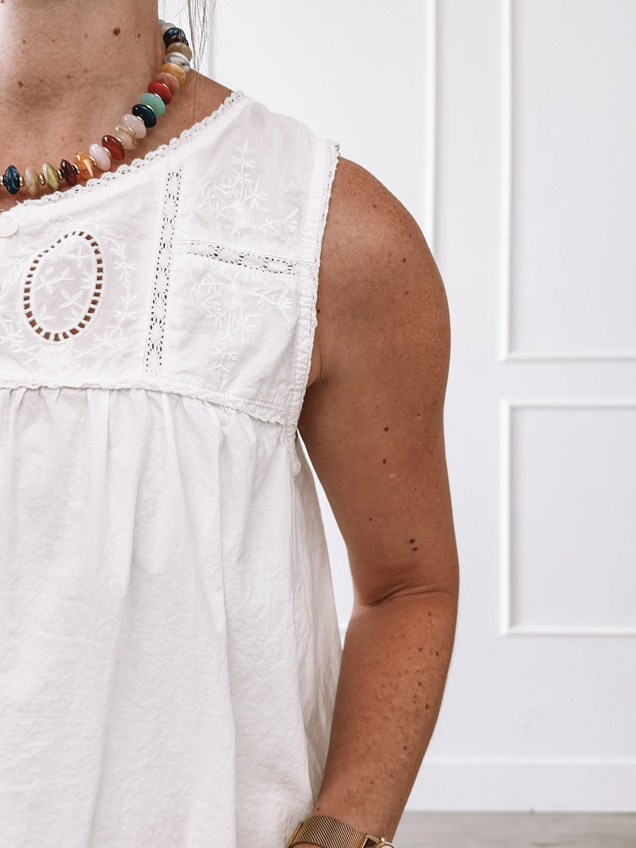 White Dress with Boots: My Easiest Everyday Summer Outfit